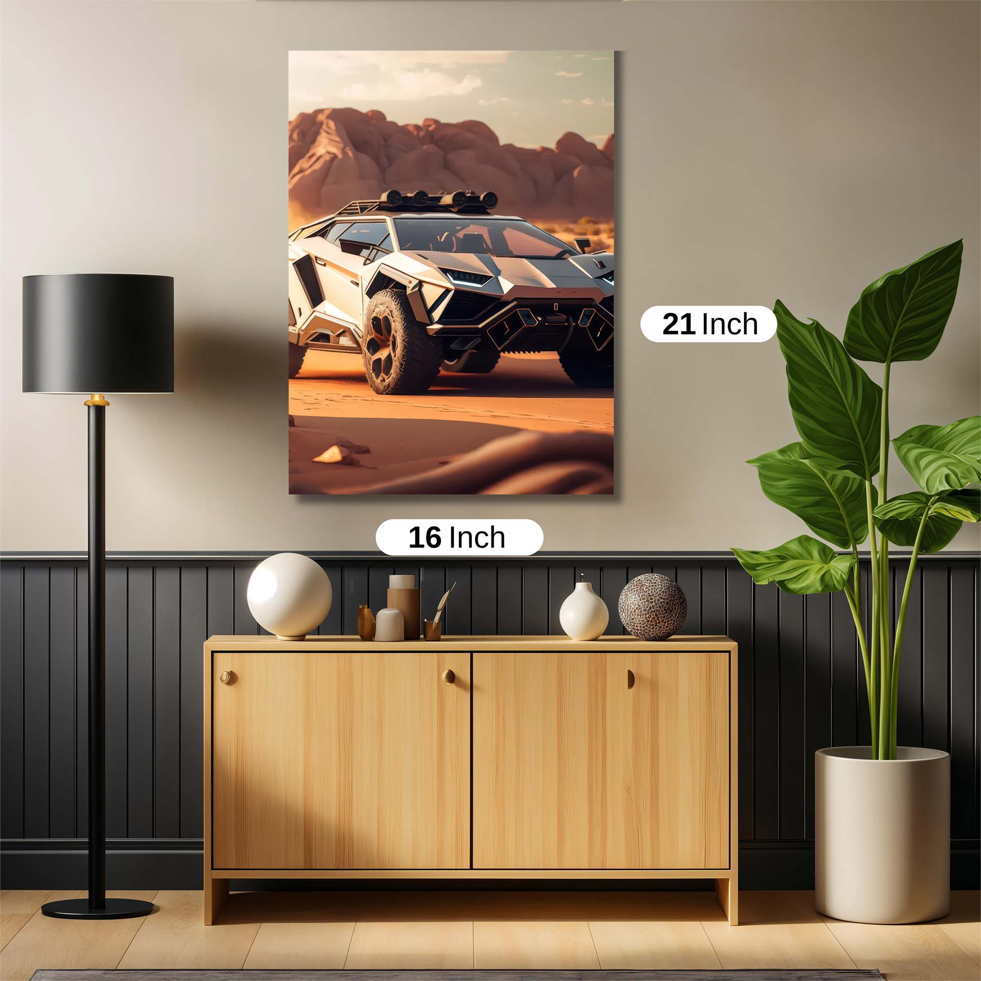 Lamborghini Adventurous Safe Wall Magnetic / M