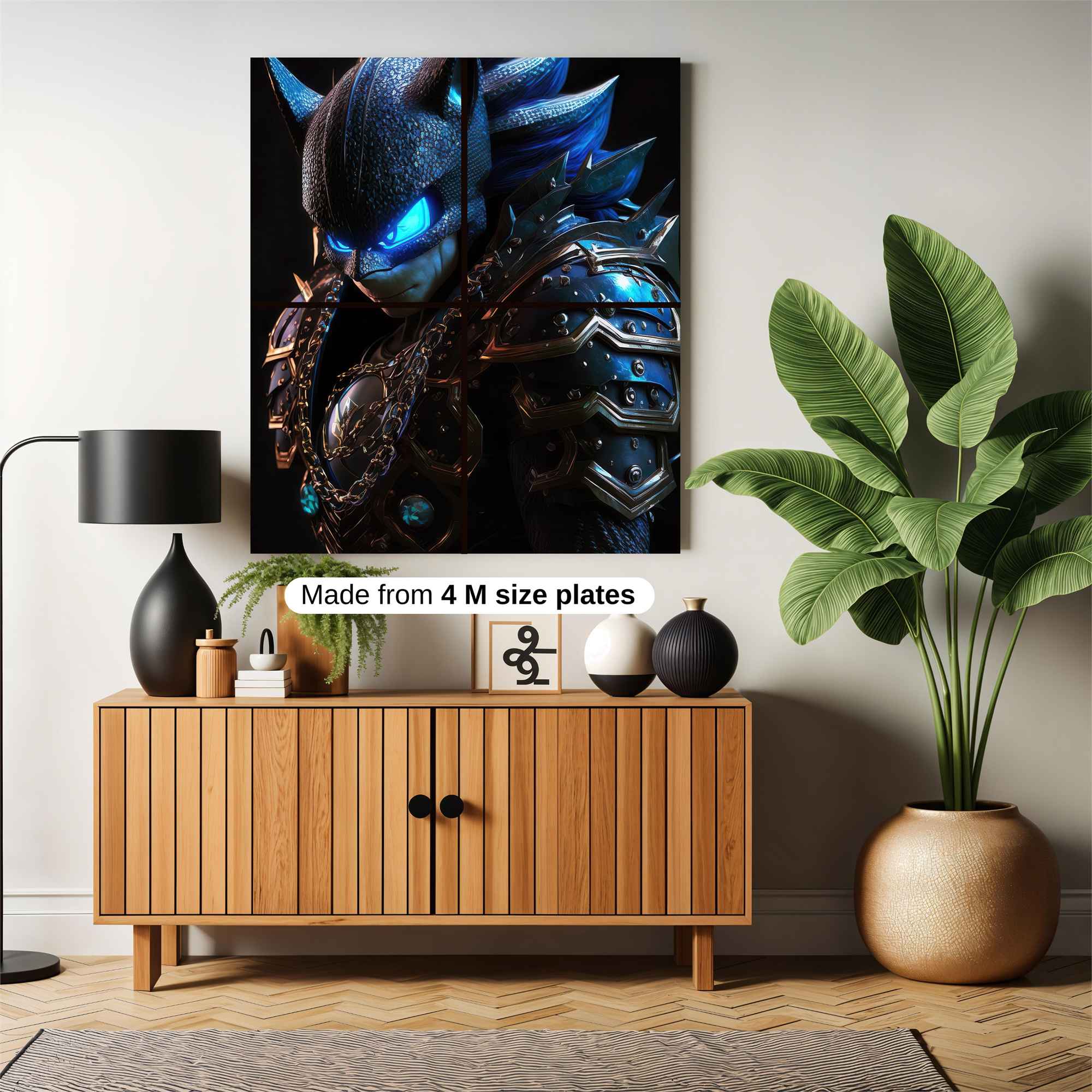 Sonic Menace Safe Wall Magnetic / M