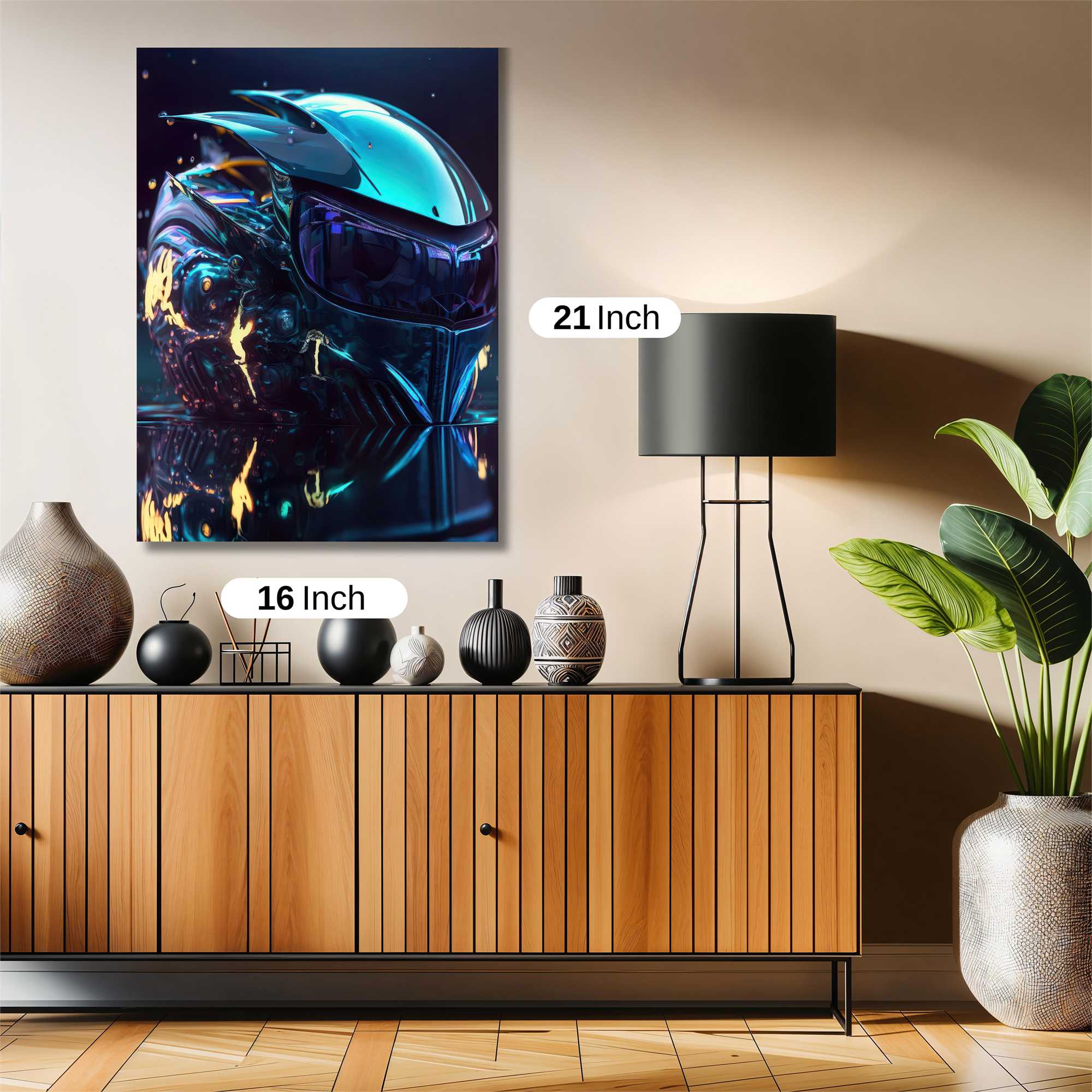 Helmet Blaze Safe Wall Magnetic / M