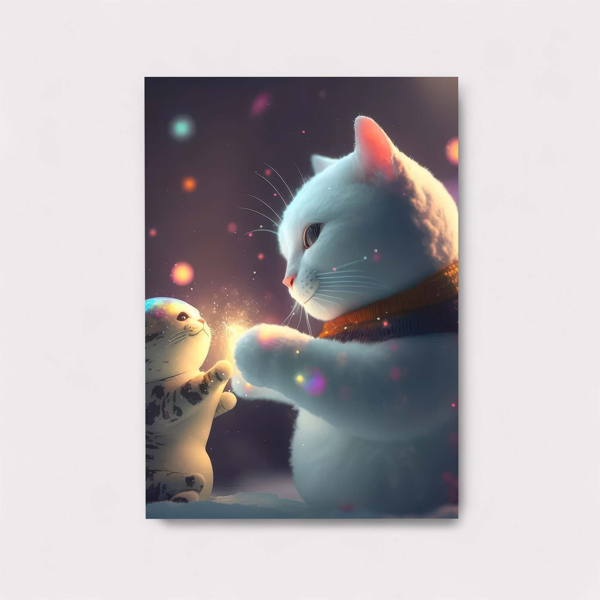 Kitten Sparkle Safe Wall Magnetic / M