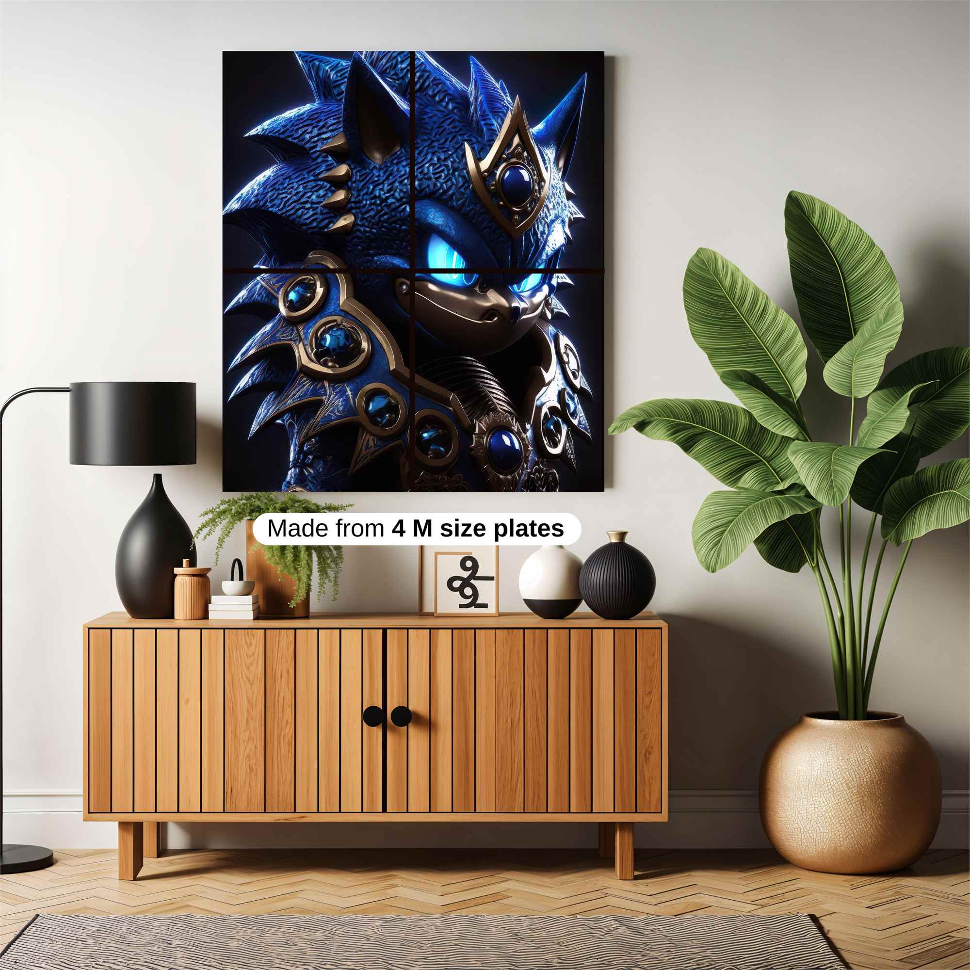 Sonic Majestic Safe Wall Magnetic / M