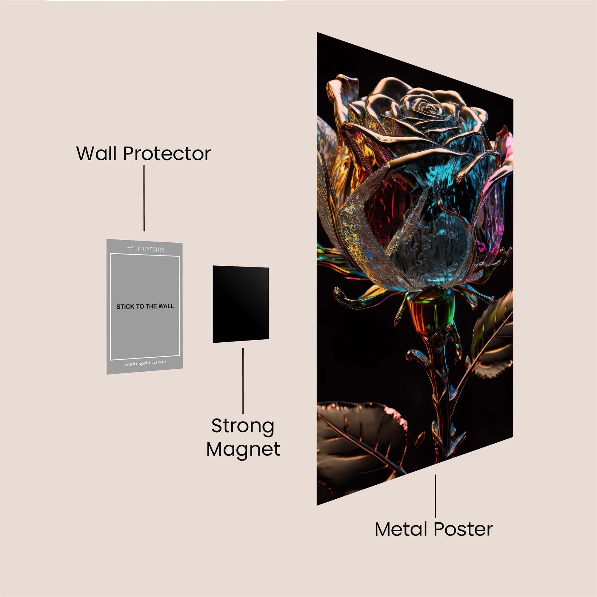 Crystal Dream Safe Wall Magnetic / M