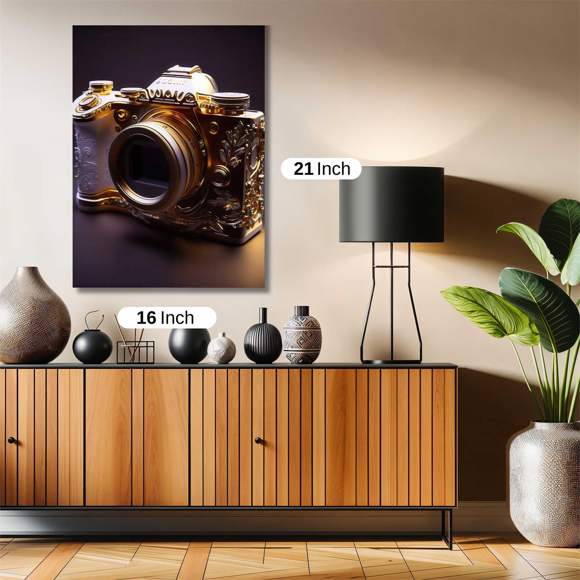 Golden Elegance Safe Wall Magnetic / M