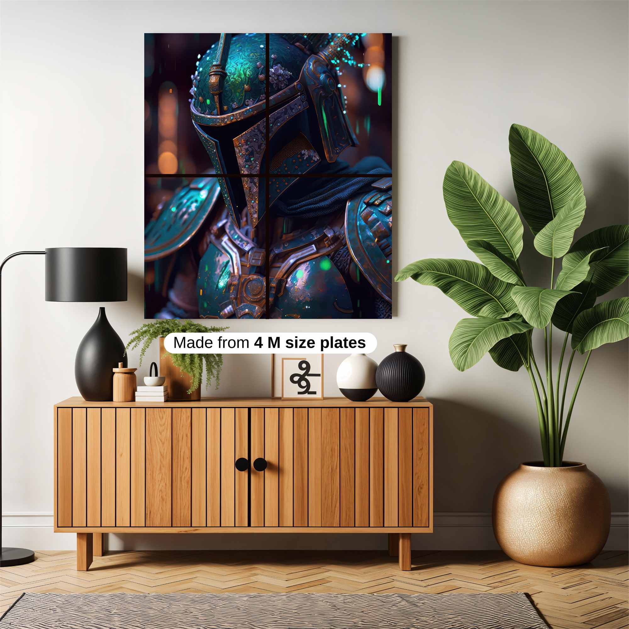 Mandalorian Enigma Safe Wall Magnetic / M