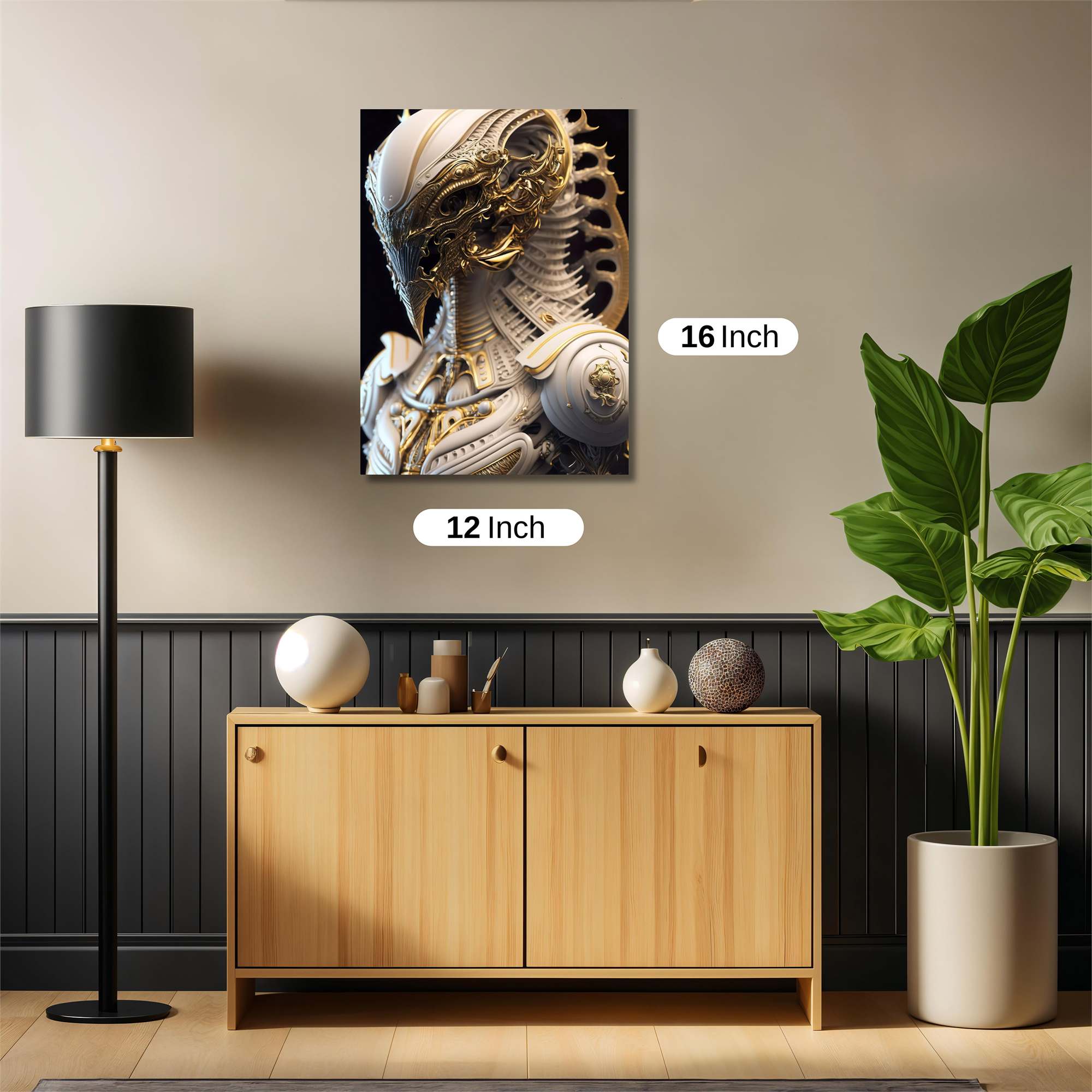 Alien Elegance Safe Wall Magnetic / M