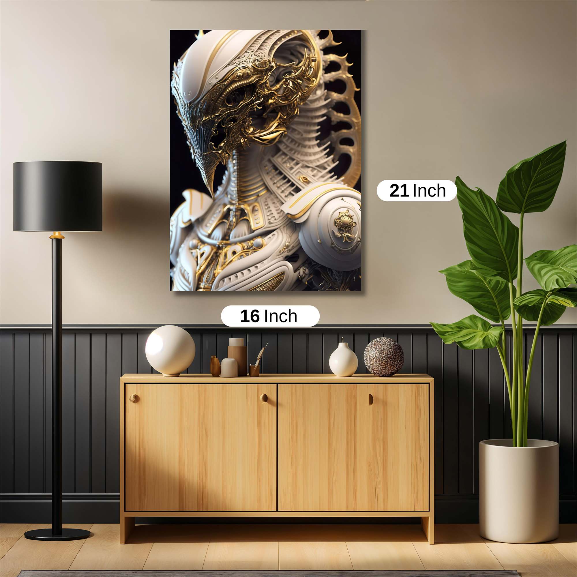 Alien Elegance Safe Wall Magnetic / M