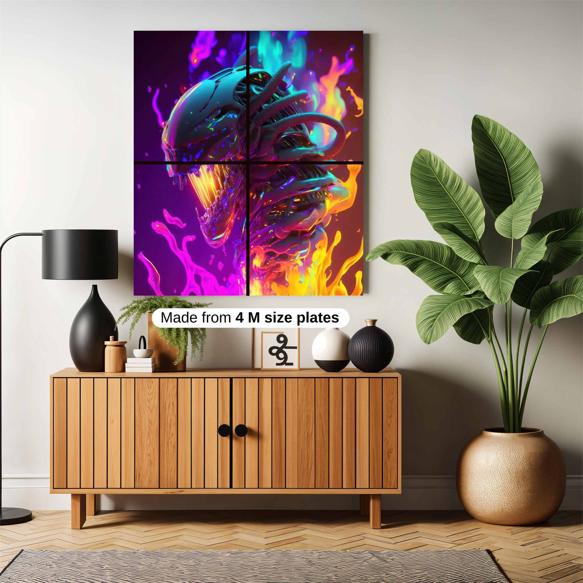 Xenomorph Blaze Safe Wall Magnetic / M