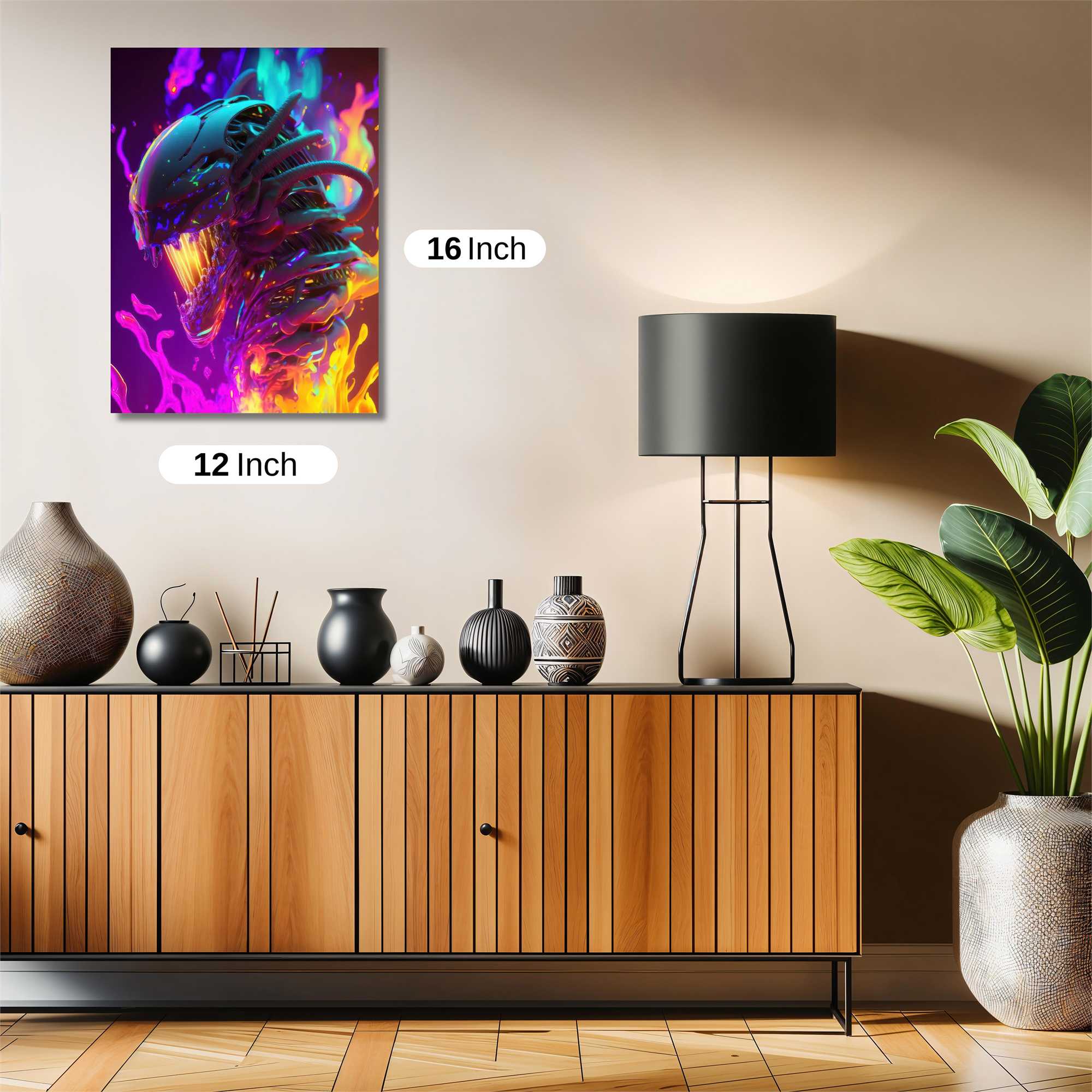 Xenomorph Blaze Safe Wall Magnetic / M