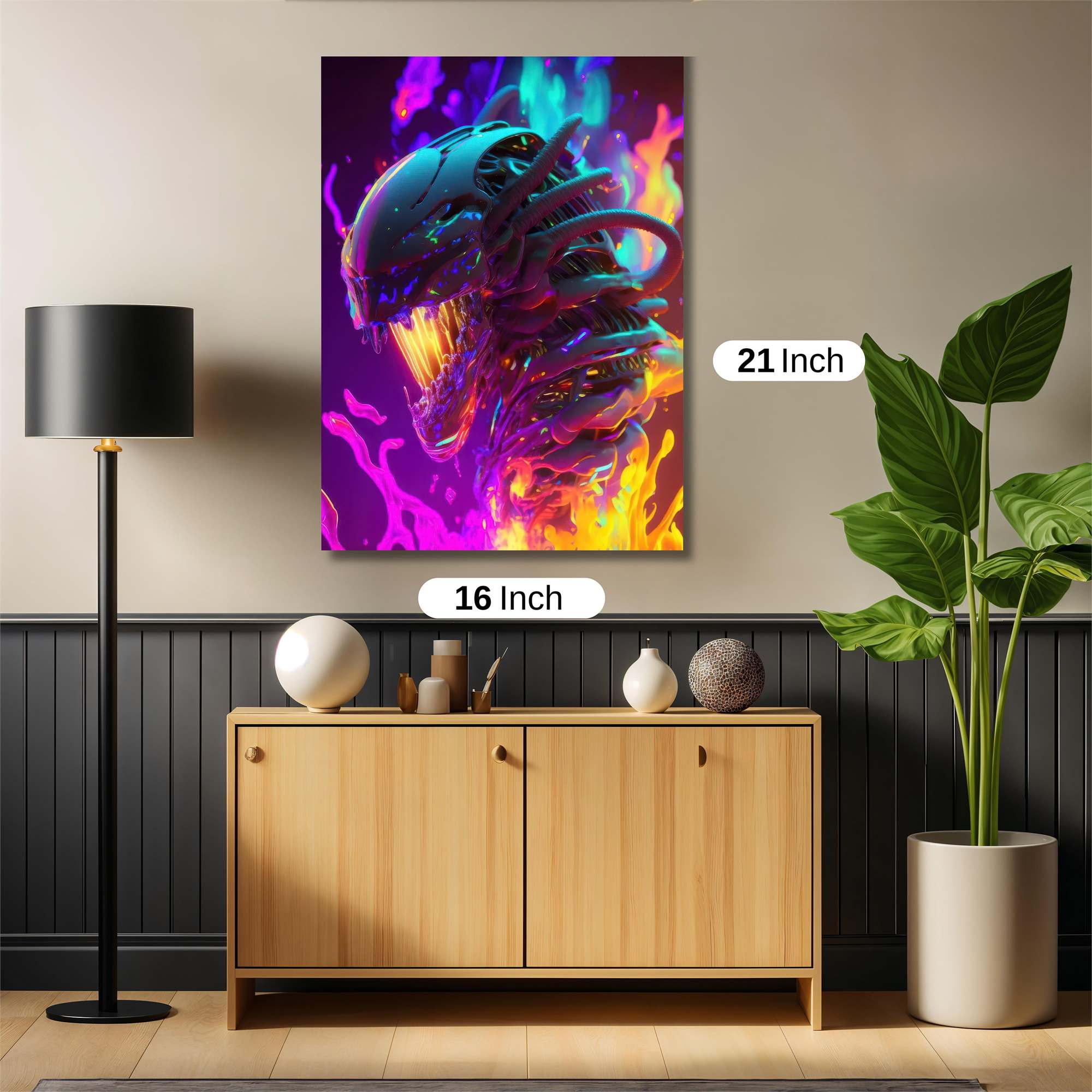 Xenomorph Blaze Safe Wall Magnetic / M