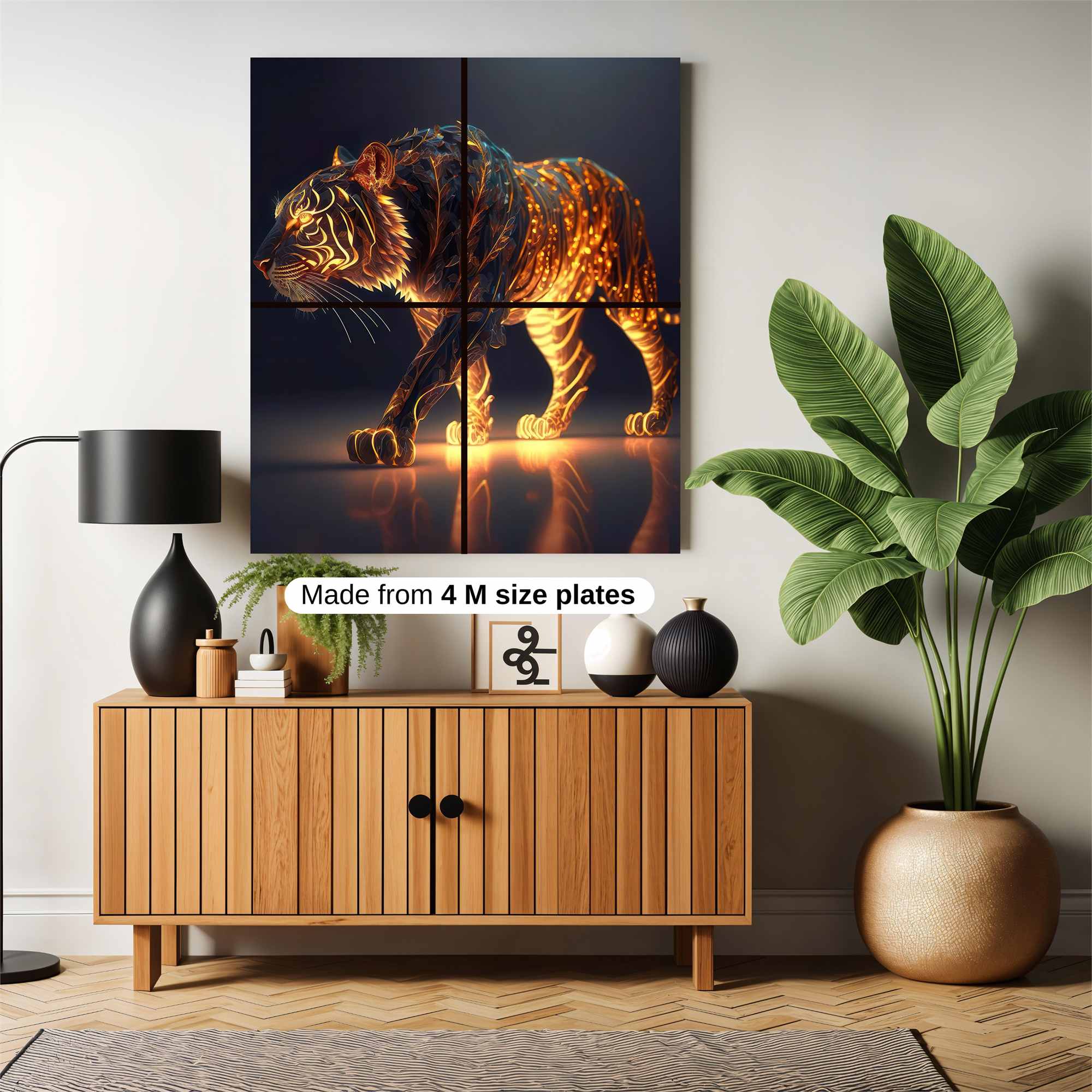 Tiger Radiance Safe Wall Magnetic / M