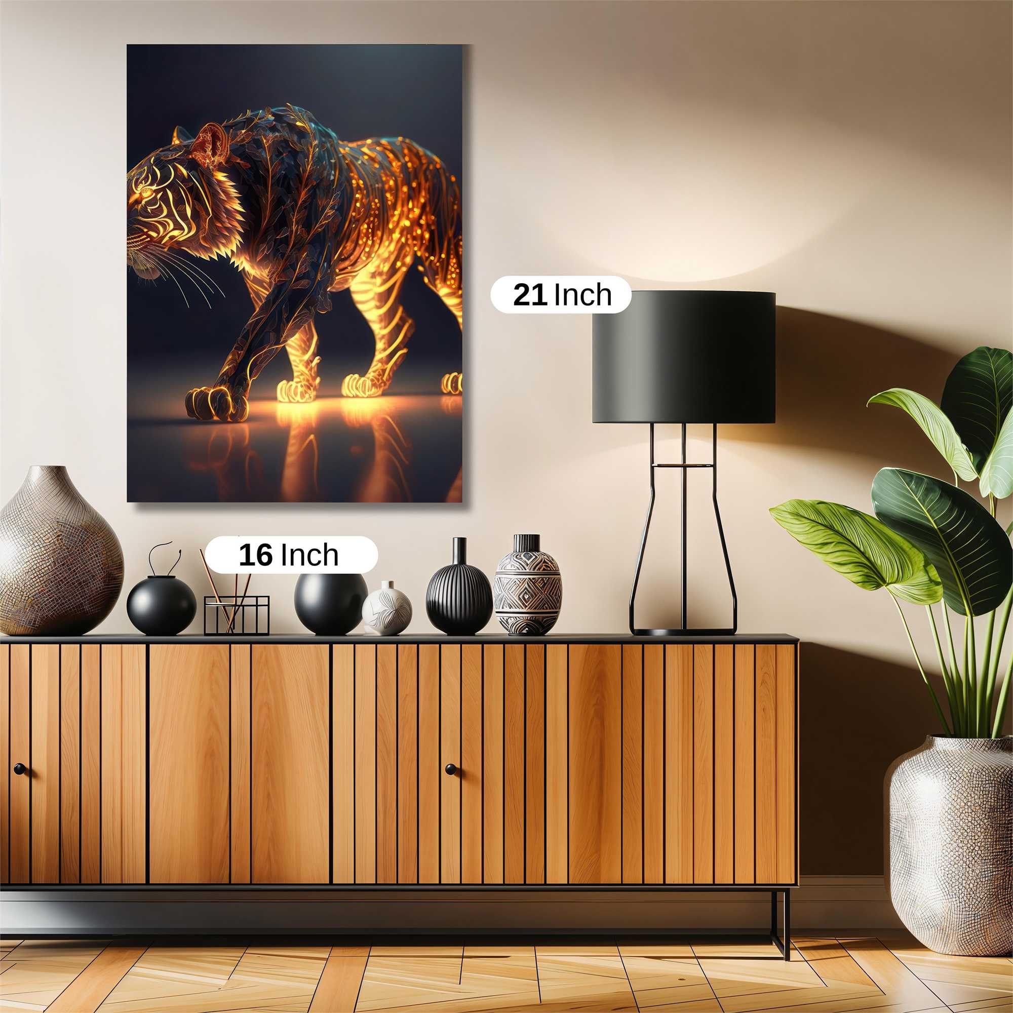 Tiger Radiance Safe Wall Magnetic / M