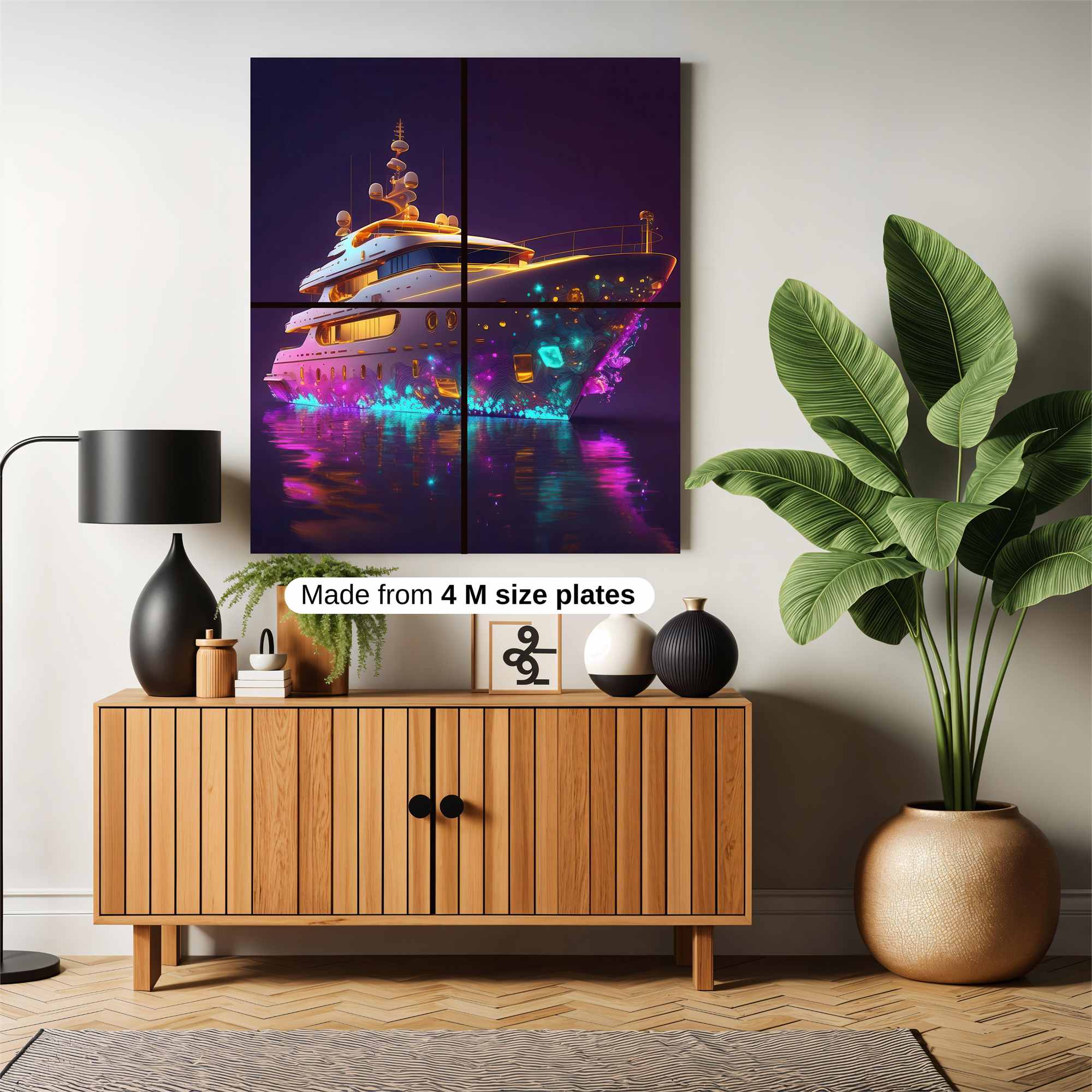 Neon Majesty Safe Wall Magnetic / M