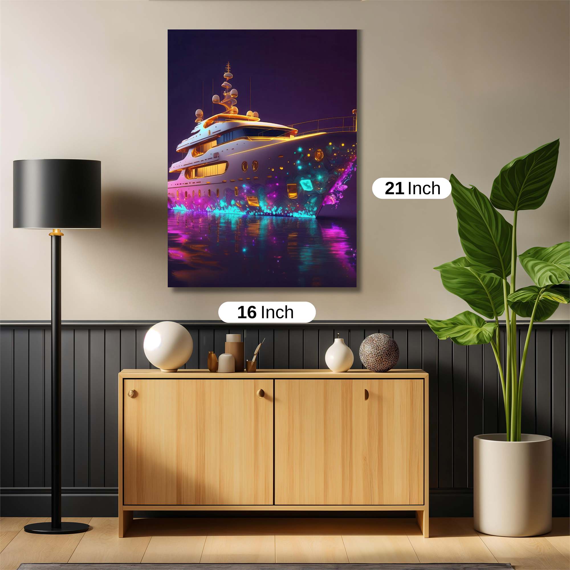 Neon Majesty Safe Wall Magnetic / M