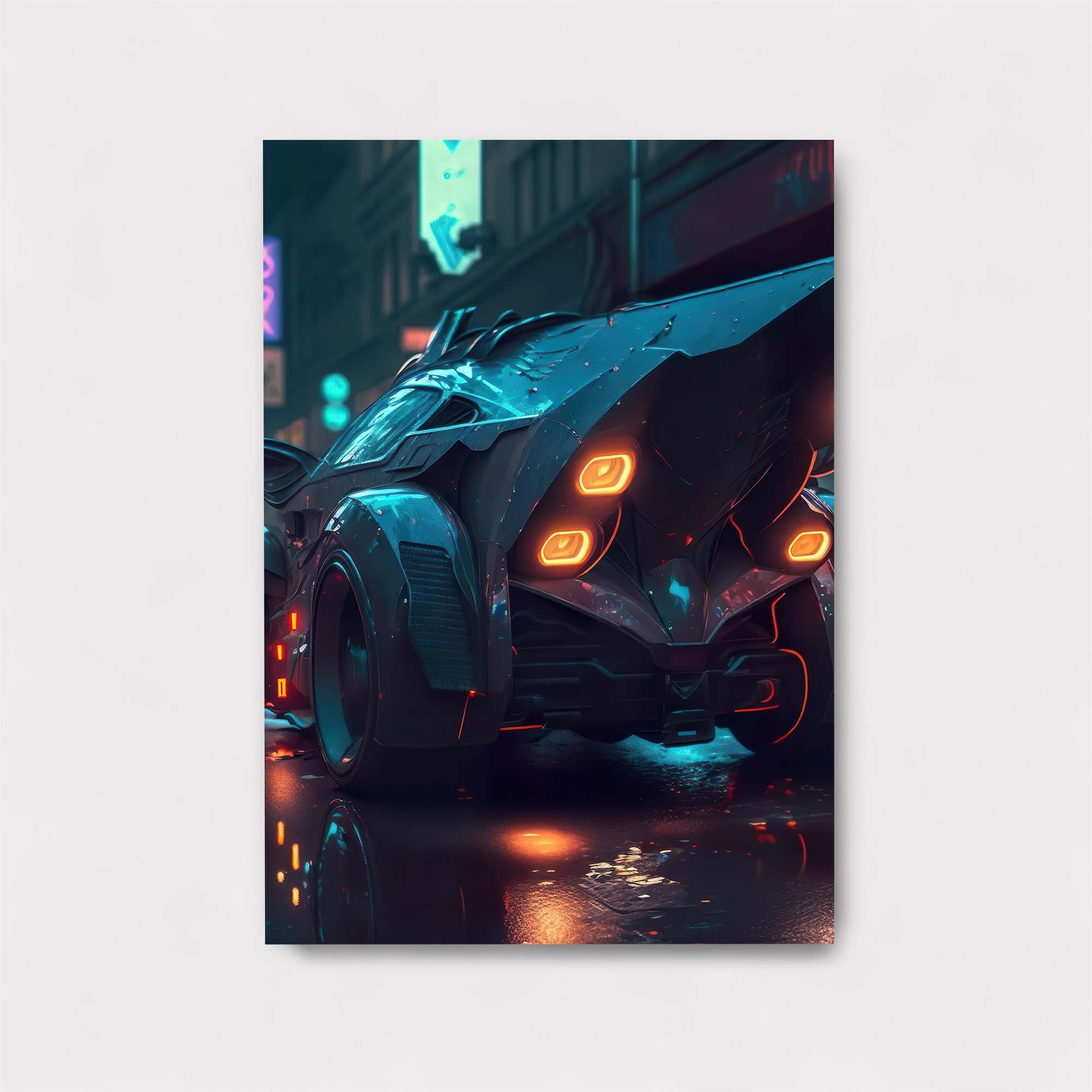 Batmobile Gloom Safe Wall Magnetic / M