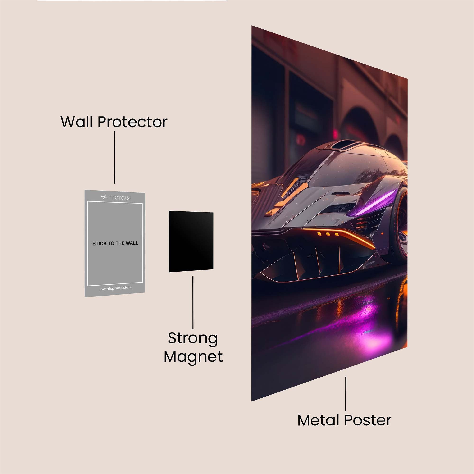 Apex Velocity Safe Wall Magnetic / M