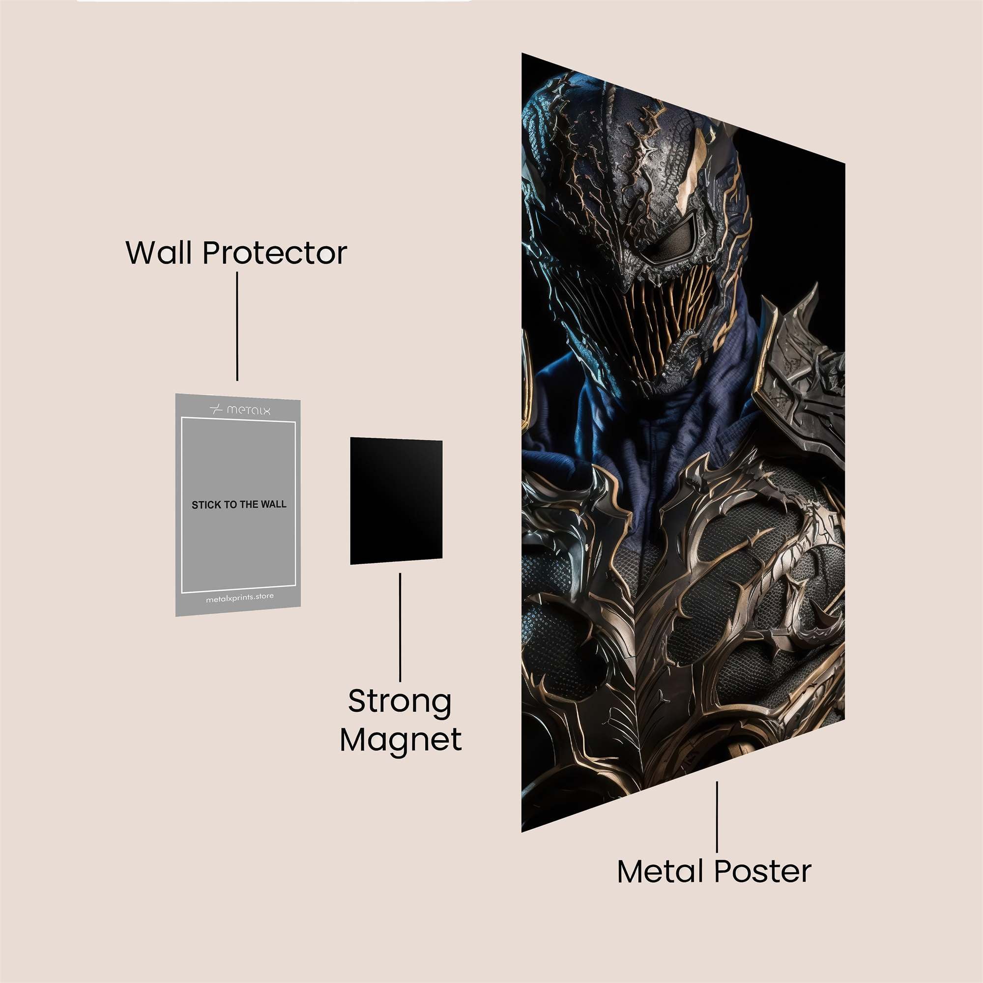 Spawn Sinister Safe Wall Magnetic / M