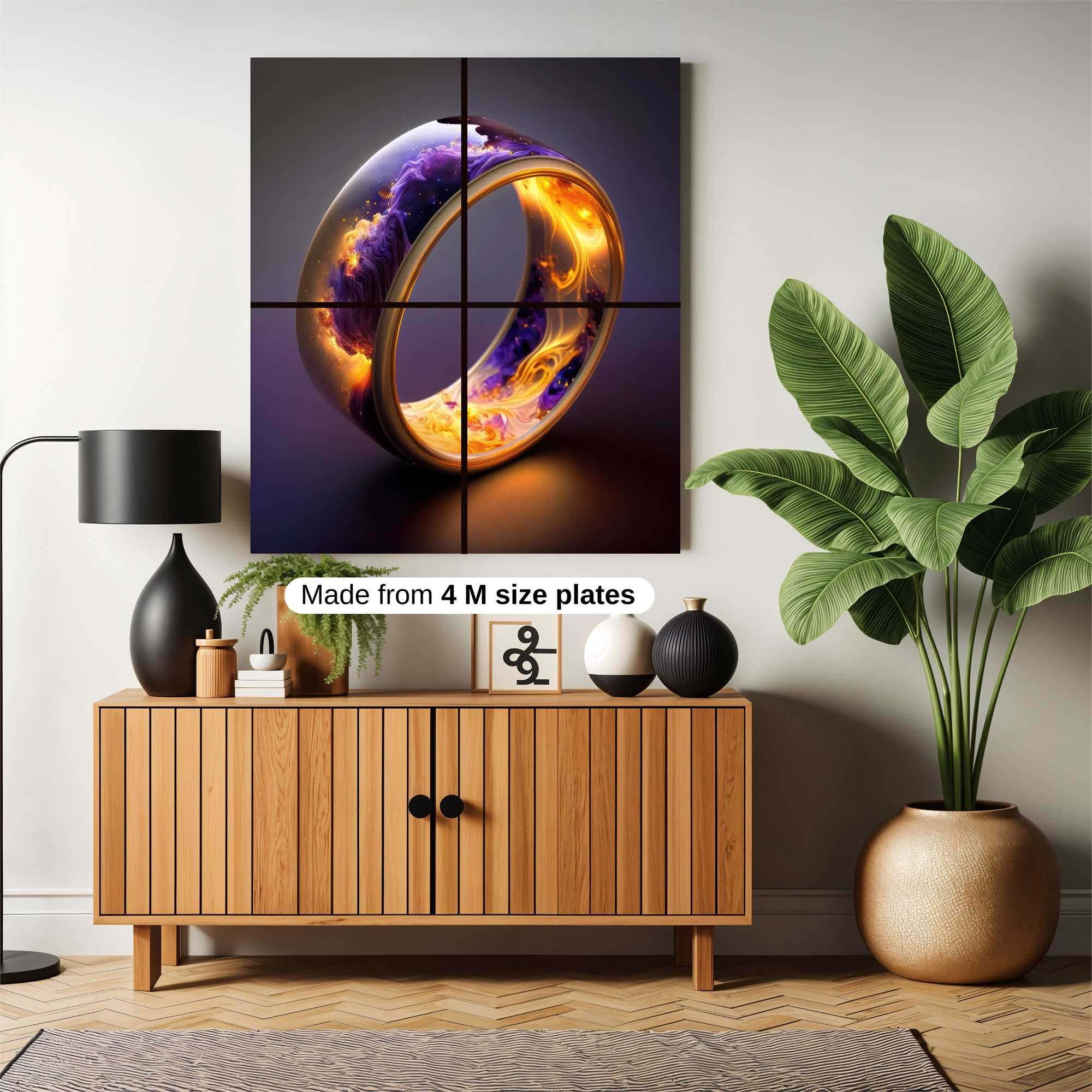 Galactic Blaze Safe Wall Magnetic / M