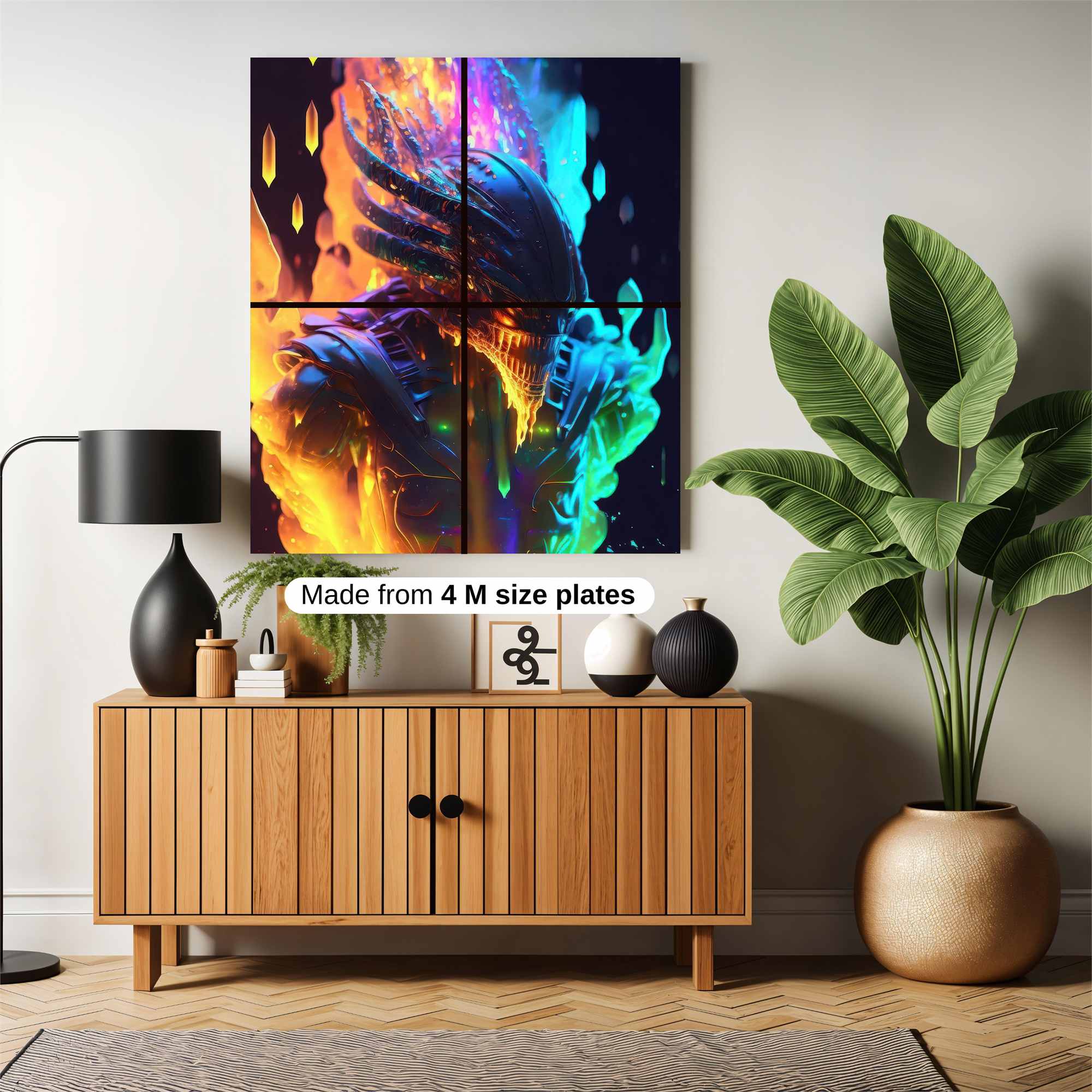 Daemon Blaze Safe Wall Magnetic / M