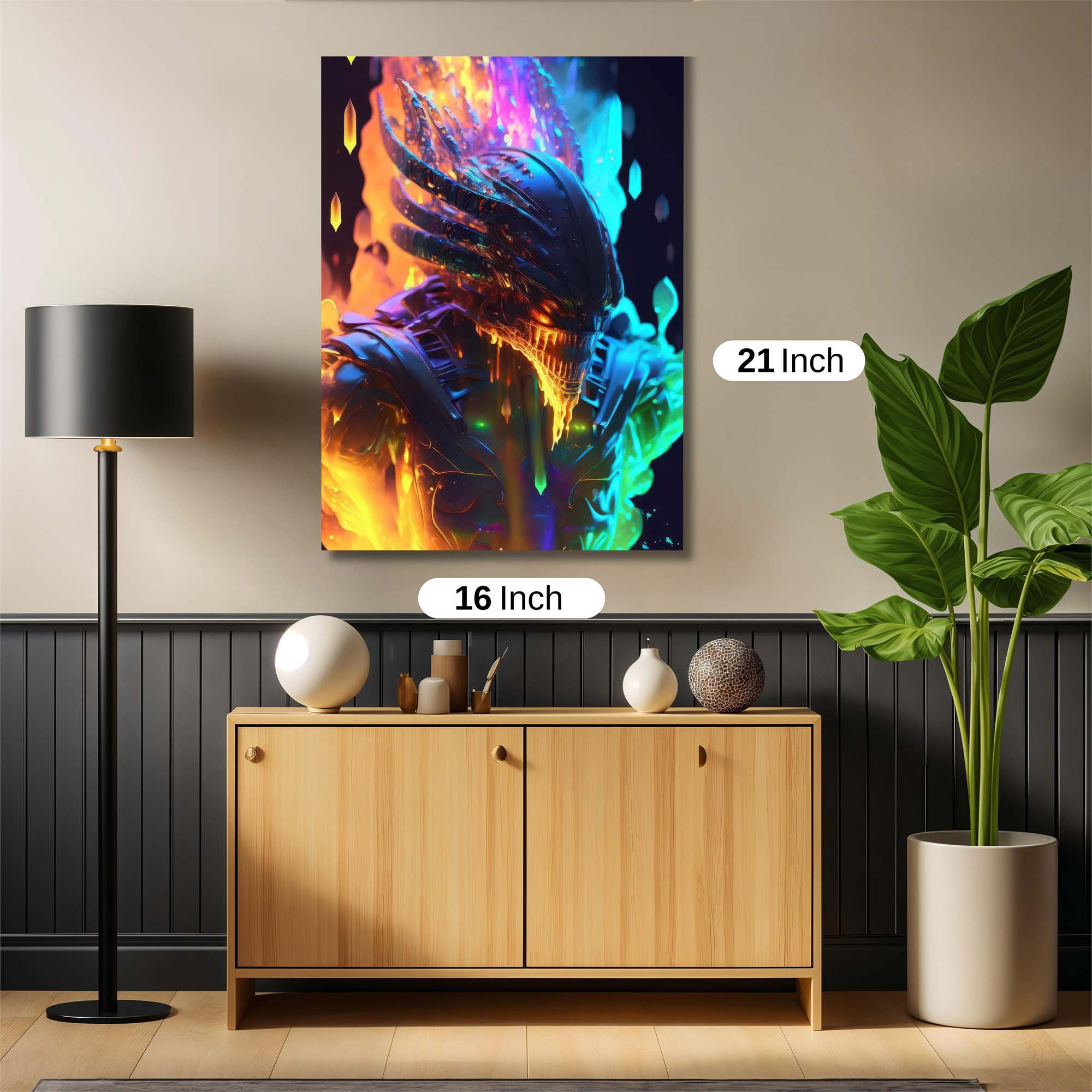 Daemon Blaze Safe Wall Magnetic / M