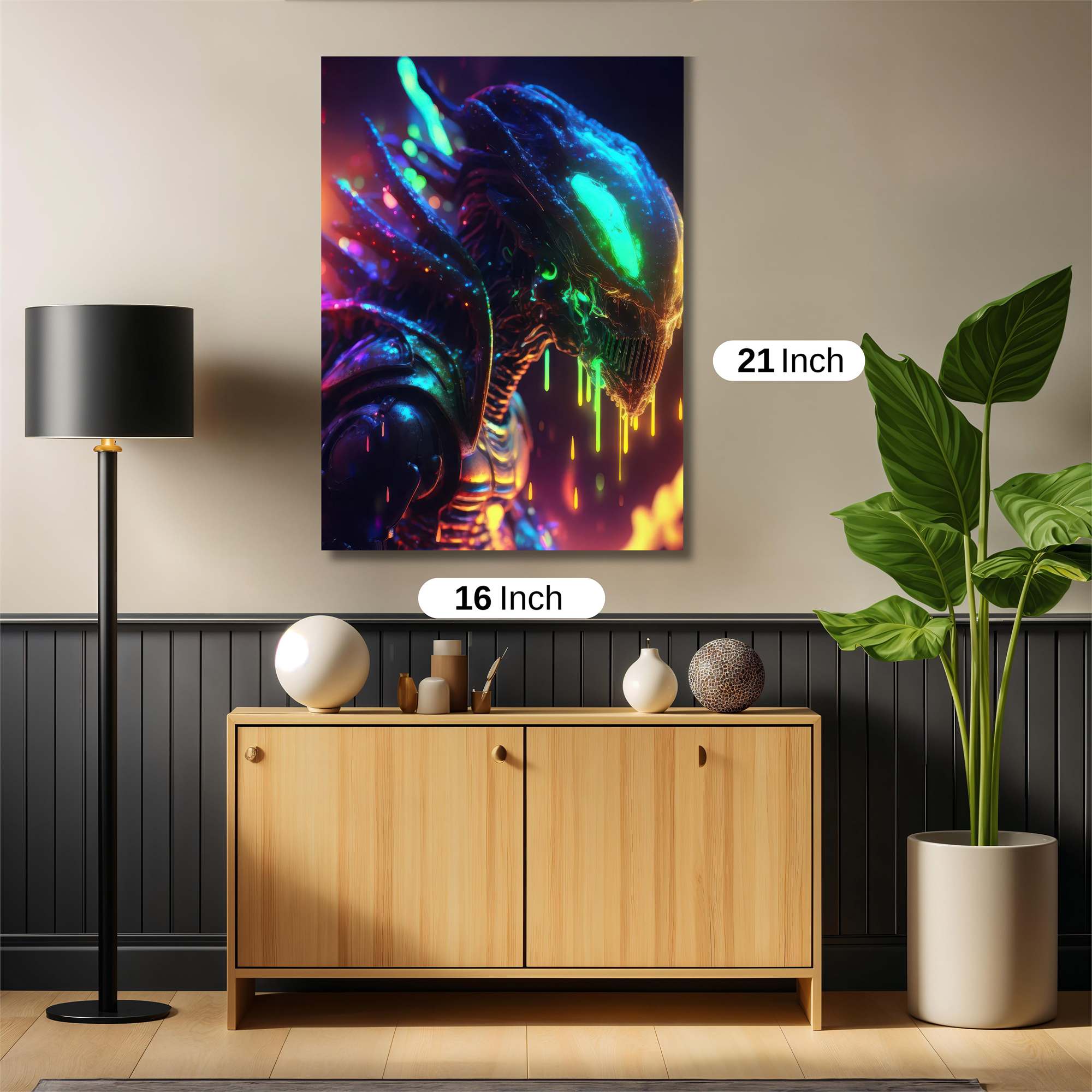 Xenomorph Radiance Safe Wall Magnetic / M