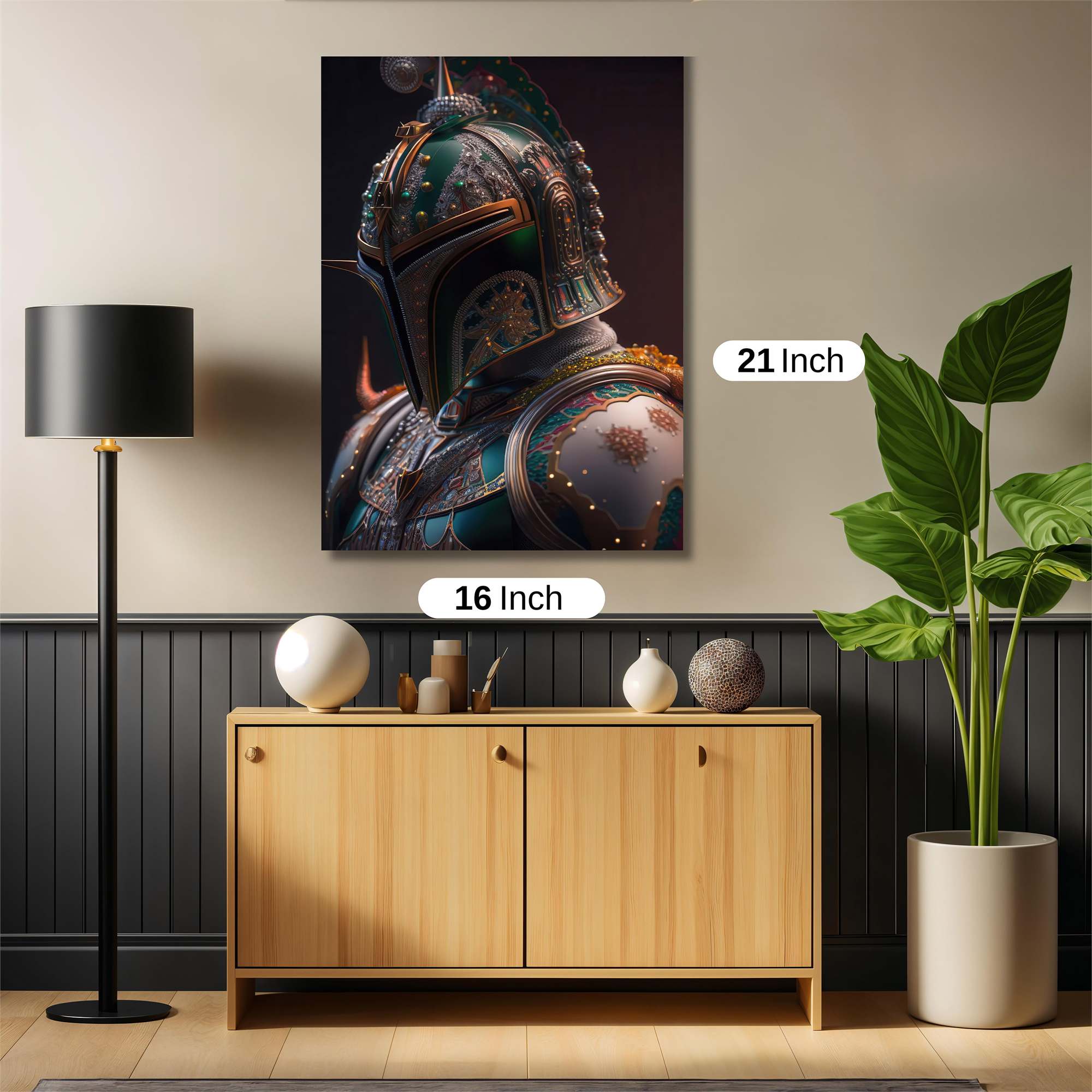 Mandalorian Majestic Safe Wall Magnetic / M
