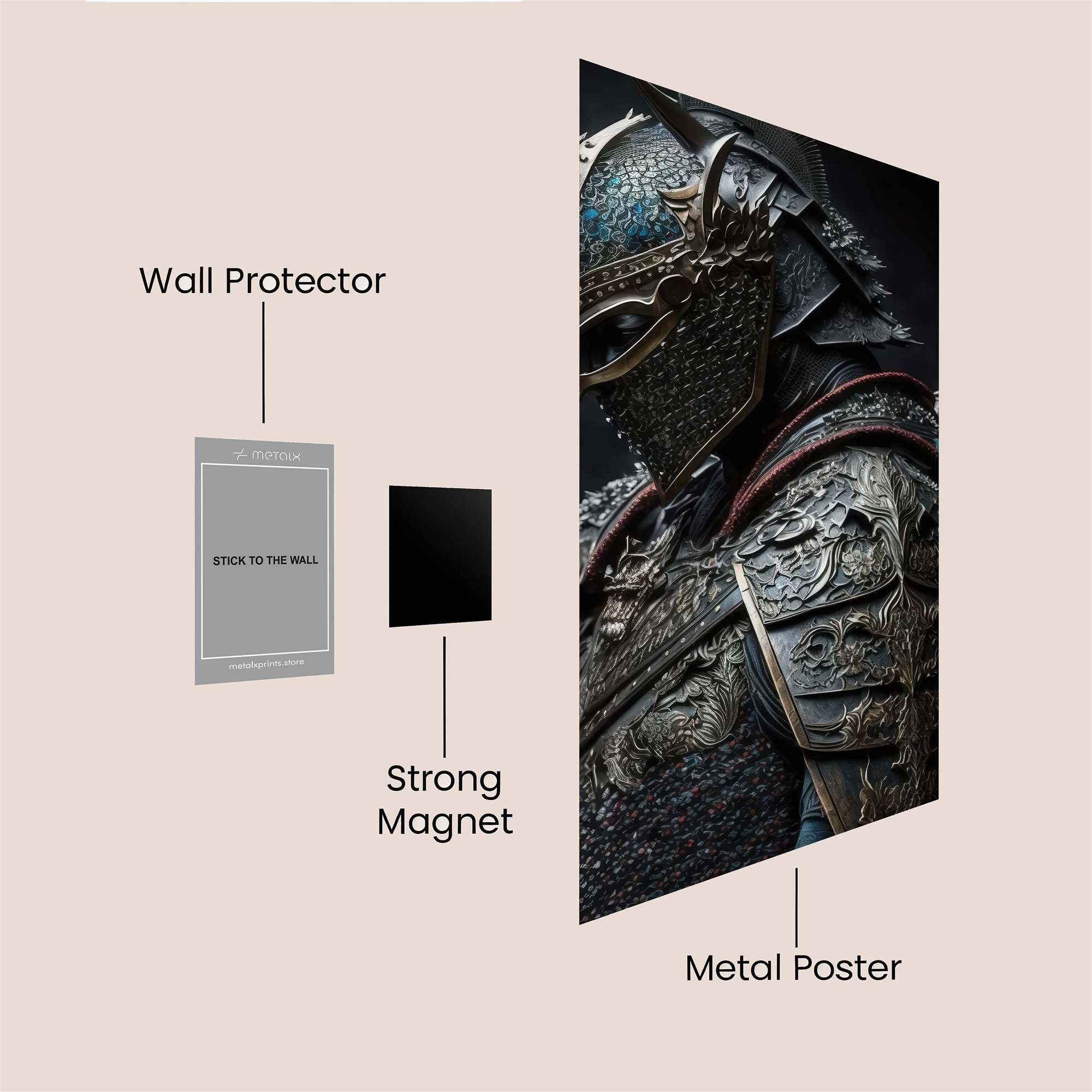 Knight Regal Safe Wall Magnetic / M
