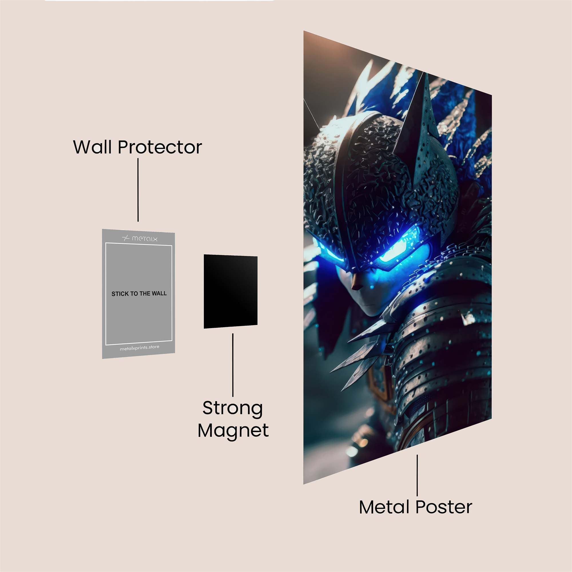 Knight Frost Safe Wall Magnetic / M