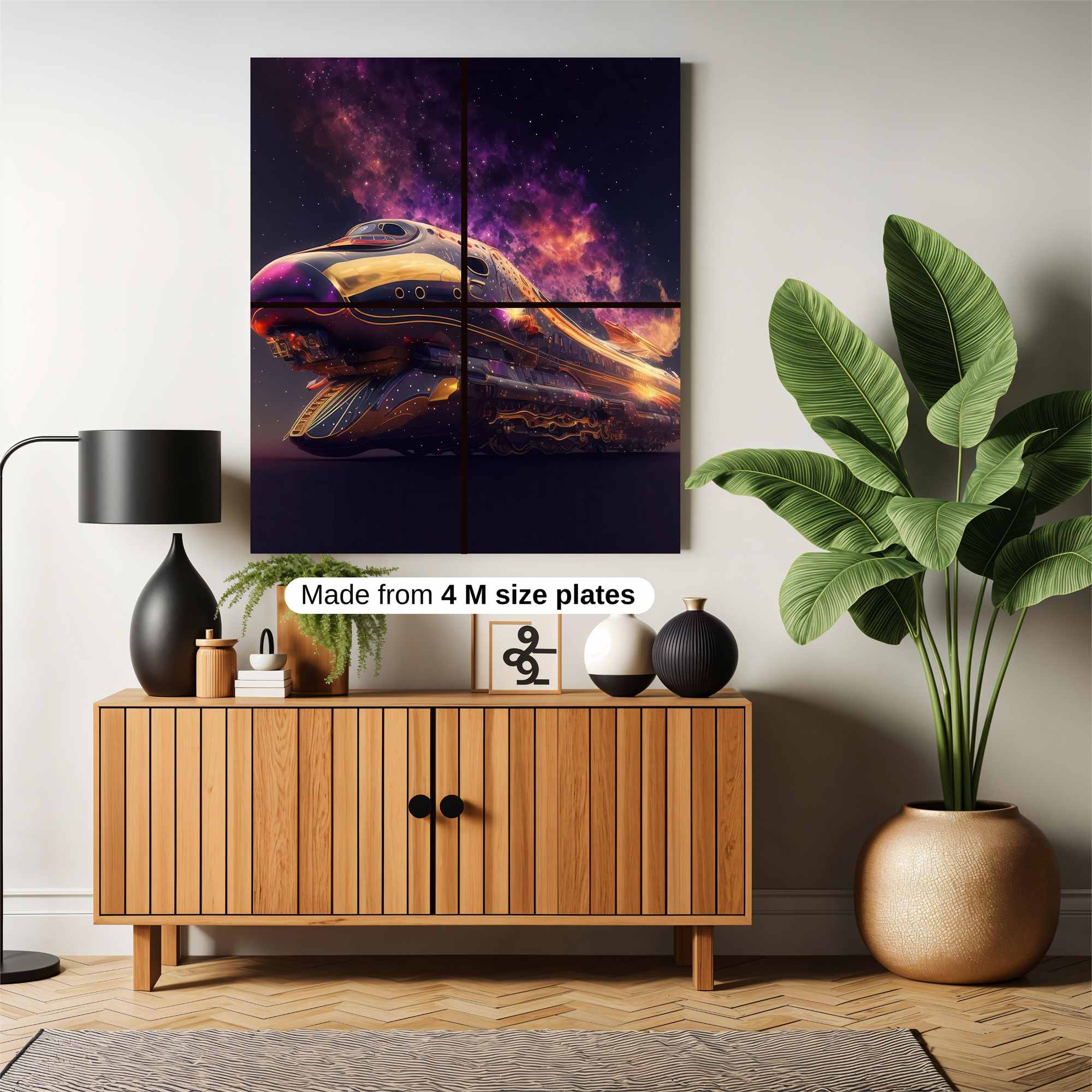 Cosmic Blaze Safe Wall Magnetic / M