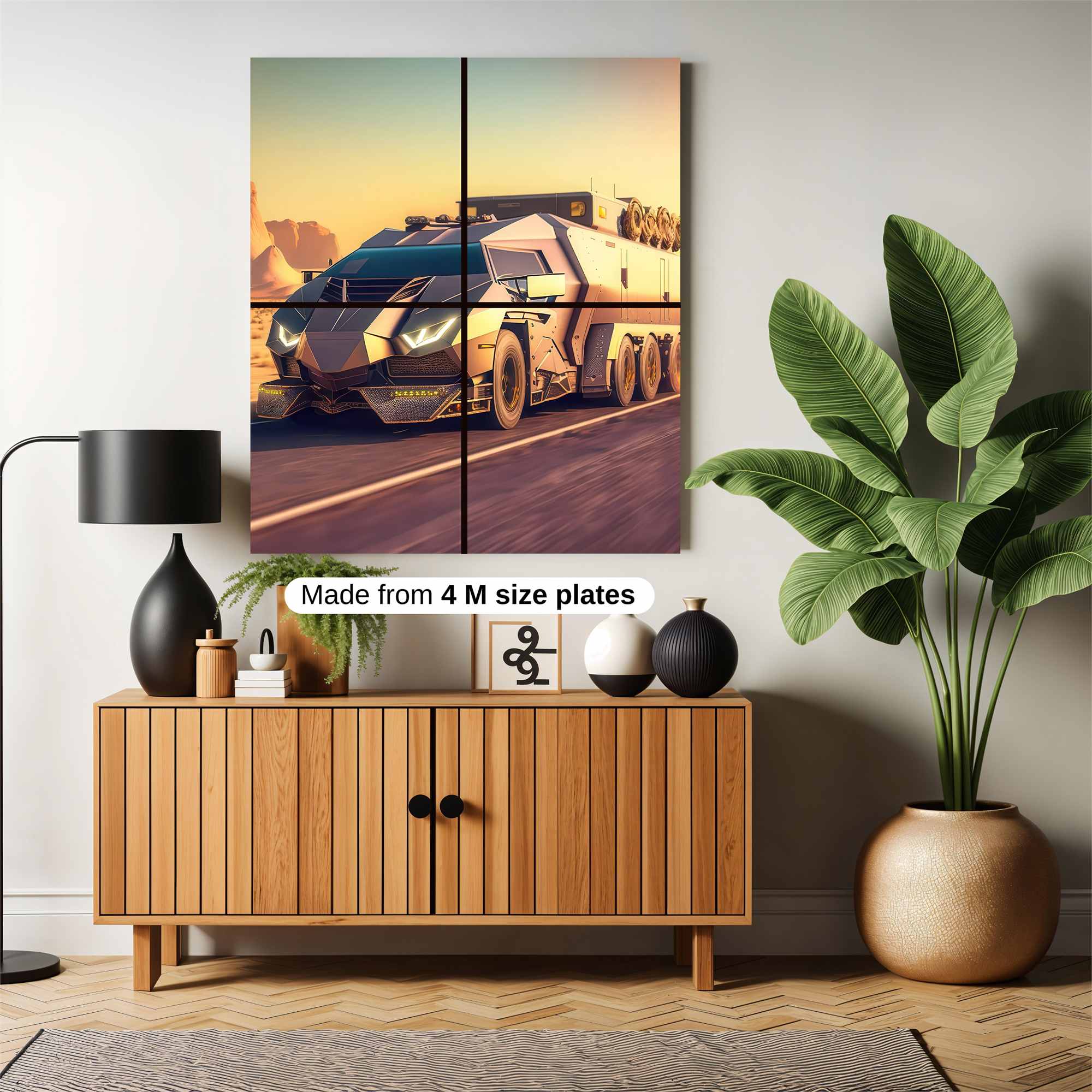 Desert Behemoth Safe Wall Magnetic / M