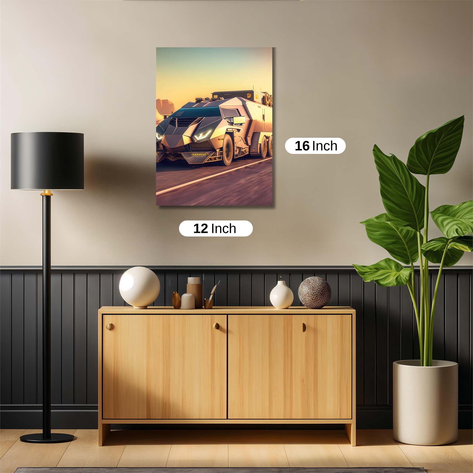 Desert Behemoth Safe Wall Magnetic / M