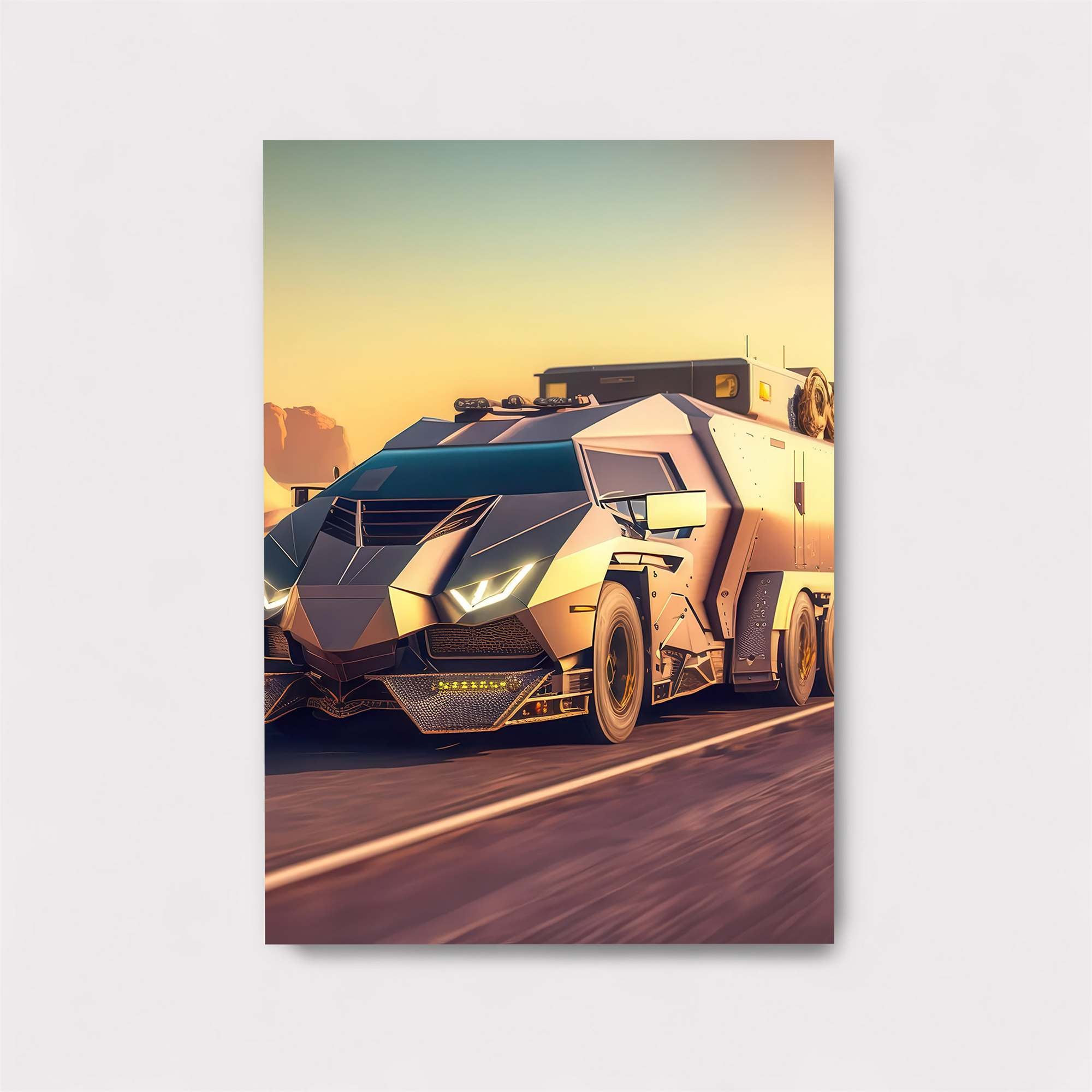 Desert Behemoth Safe Wall Magnetic / M