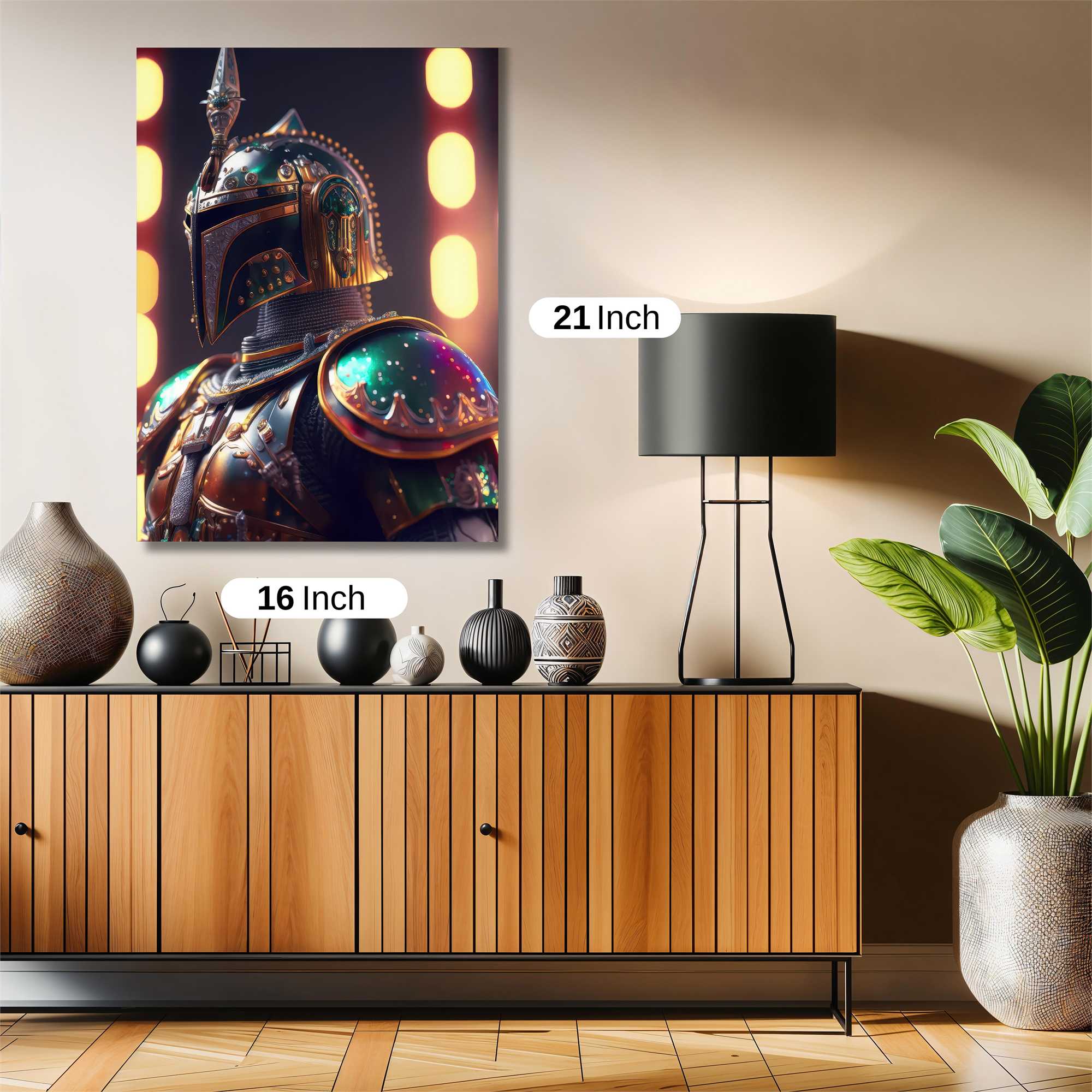 Mandalorian Carnival Safe Wall Magnetic / M