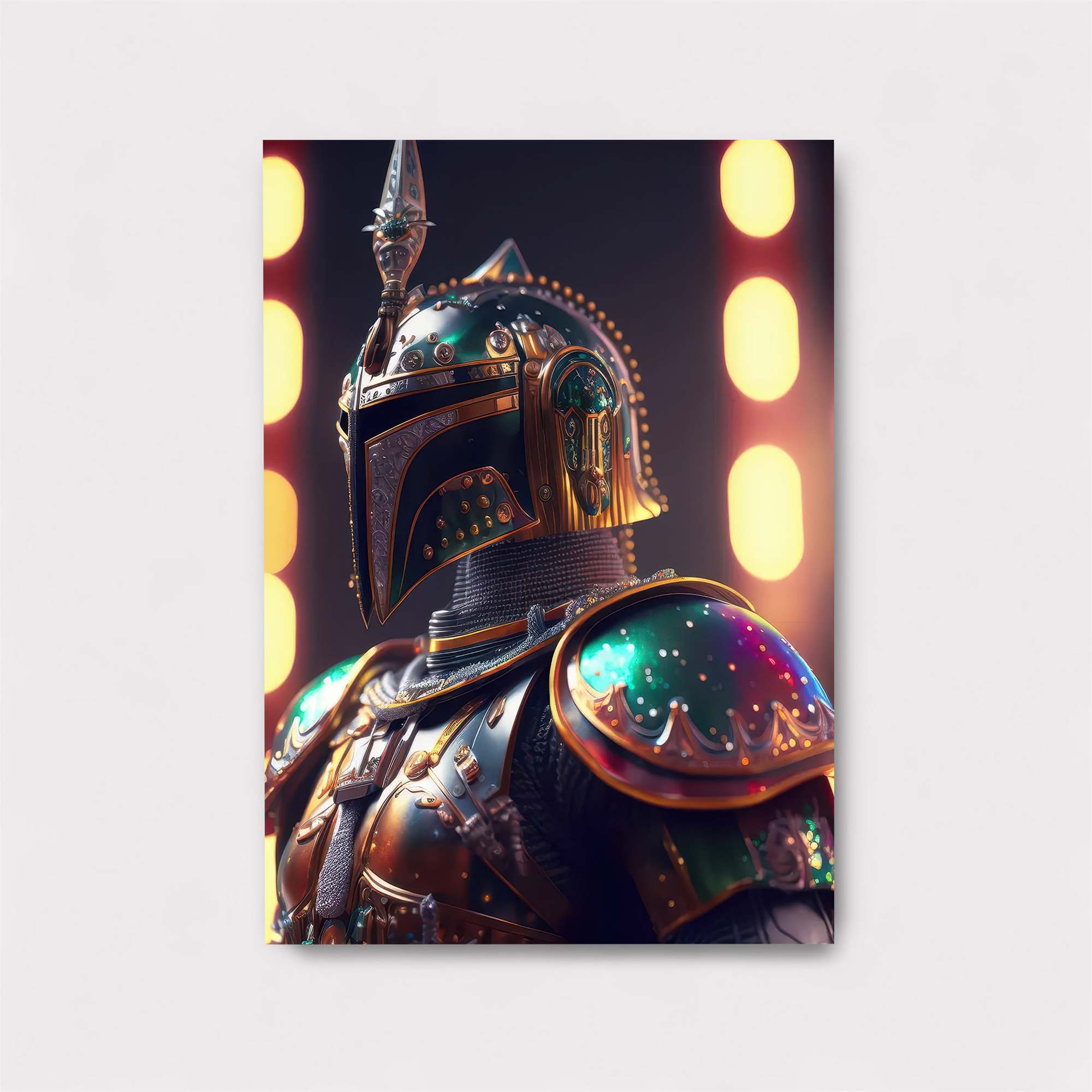 Mandalorian Carnival Safe Wall Magnetic / M