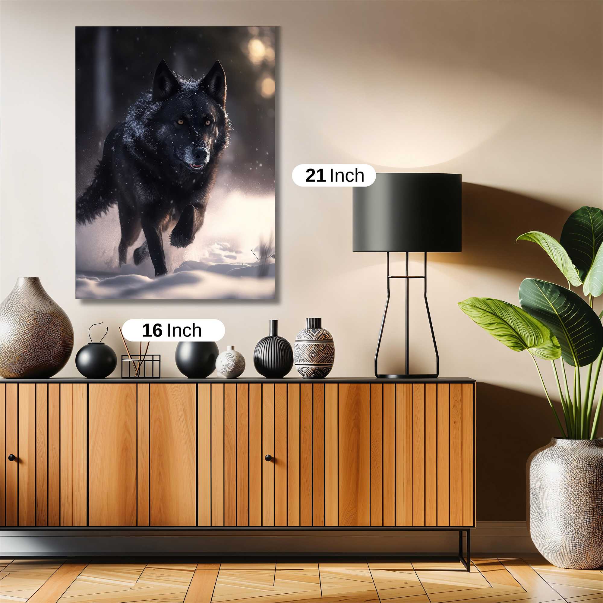 Wolf Majesty Safe Wall Magnetic / M