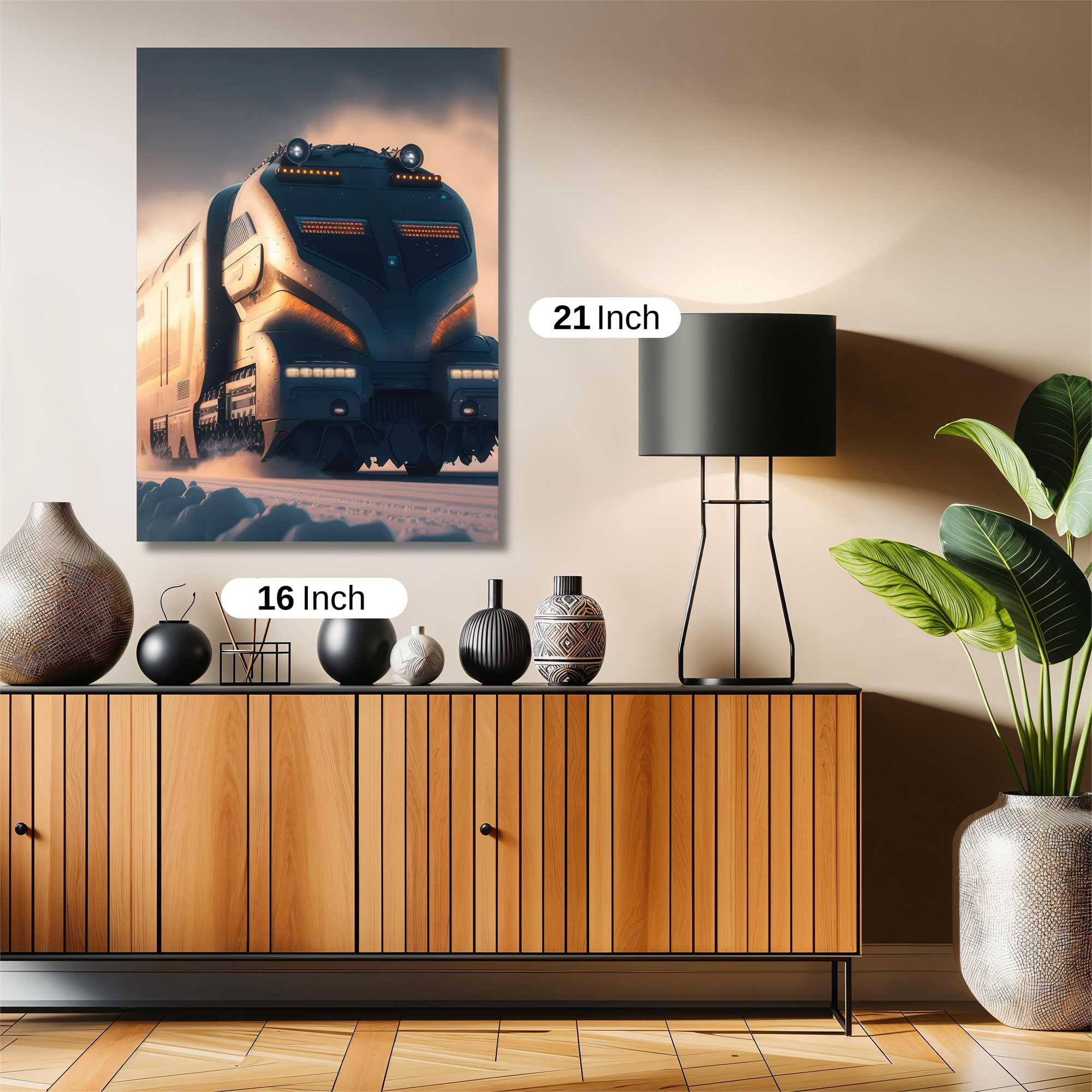 Futuristic Odyssey Safe Wall Magnetic / M