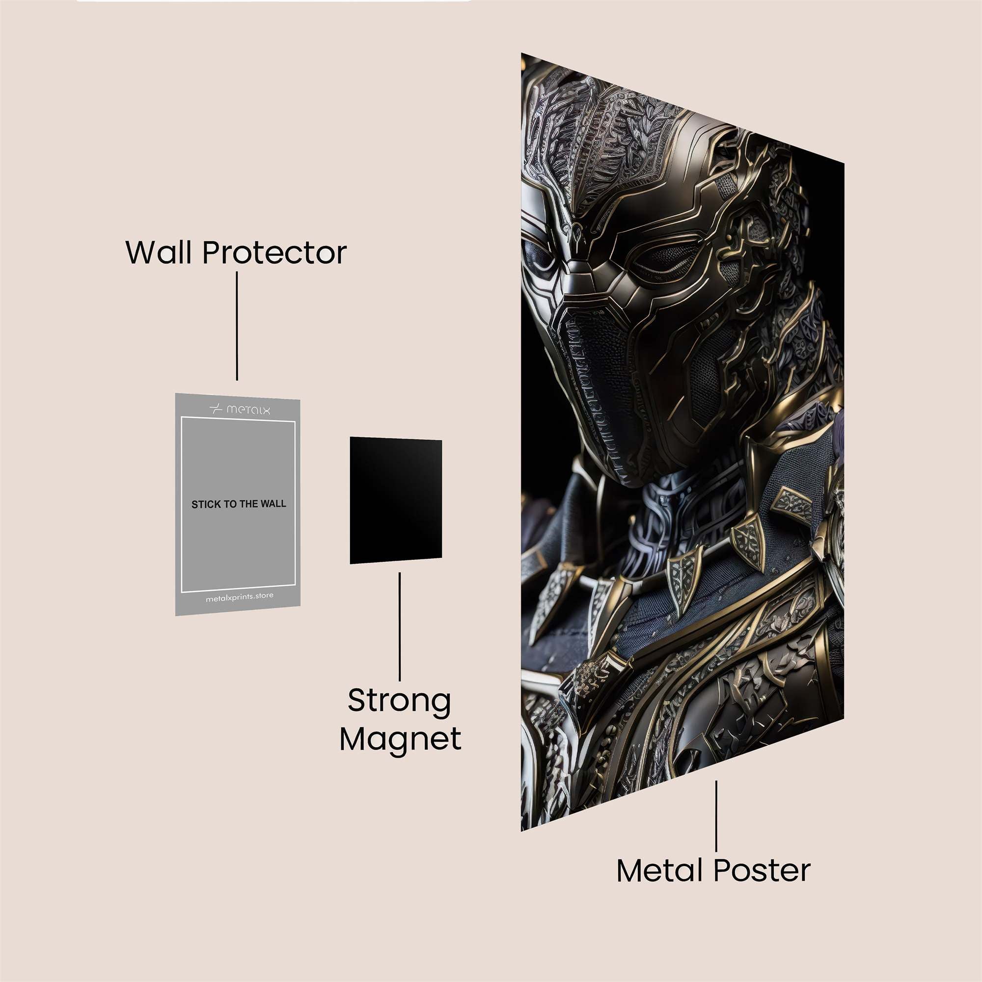 Panther Regal Safe Wall Magnetic / M