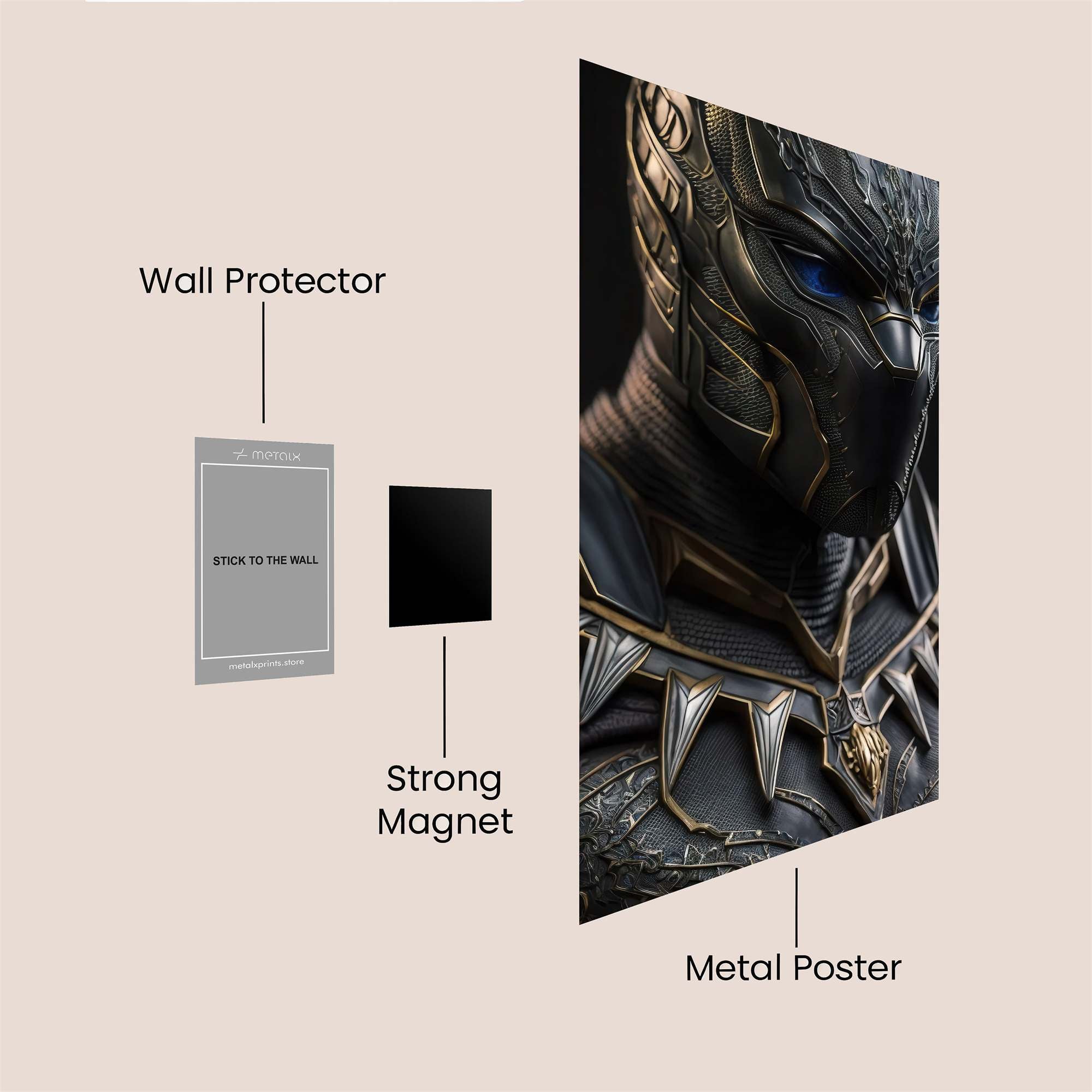 Panther Regal Safe Wall Magnetic / M