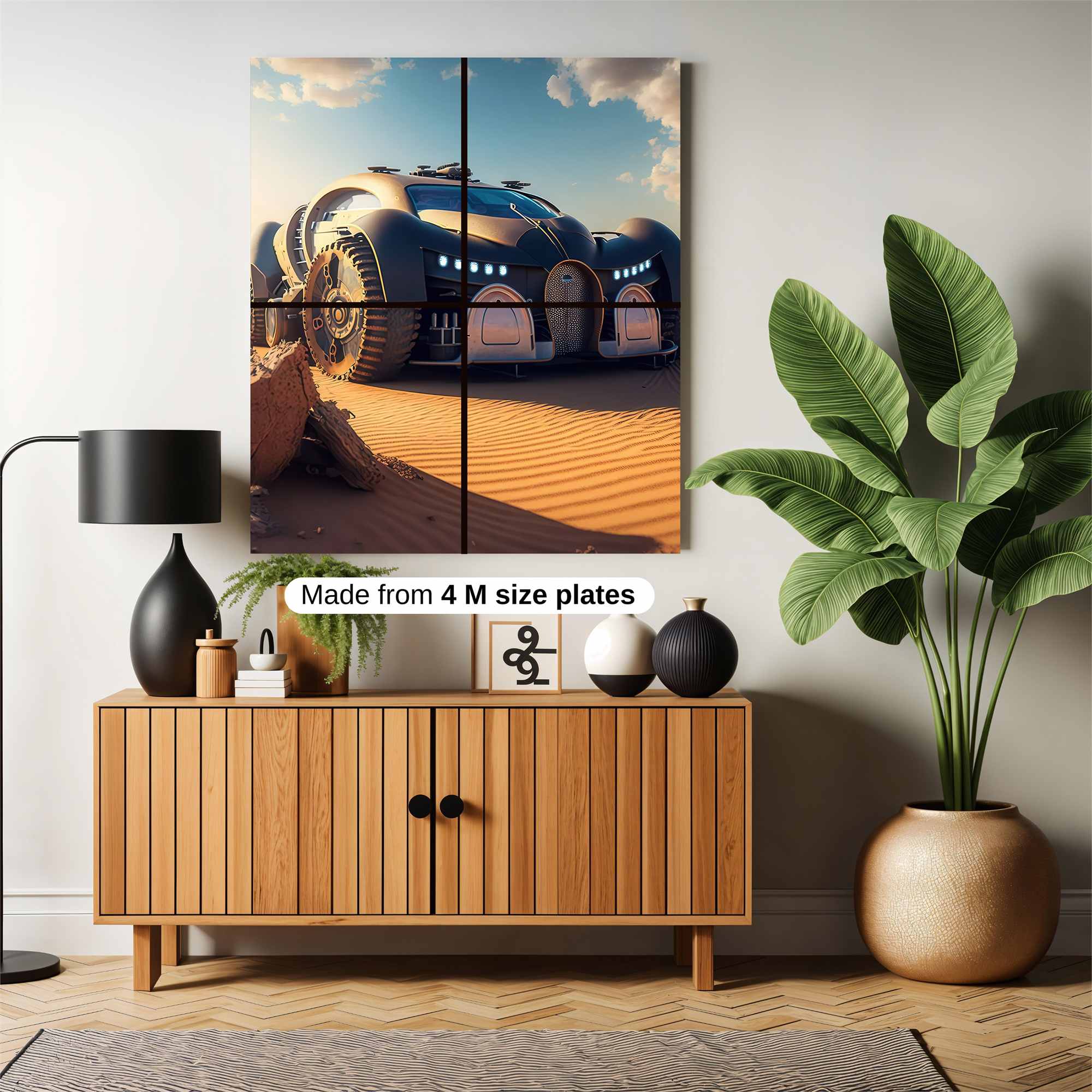 Desert Beast Safe Wall Magnetic / M