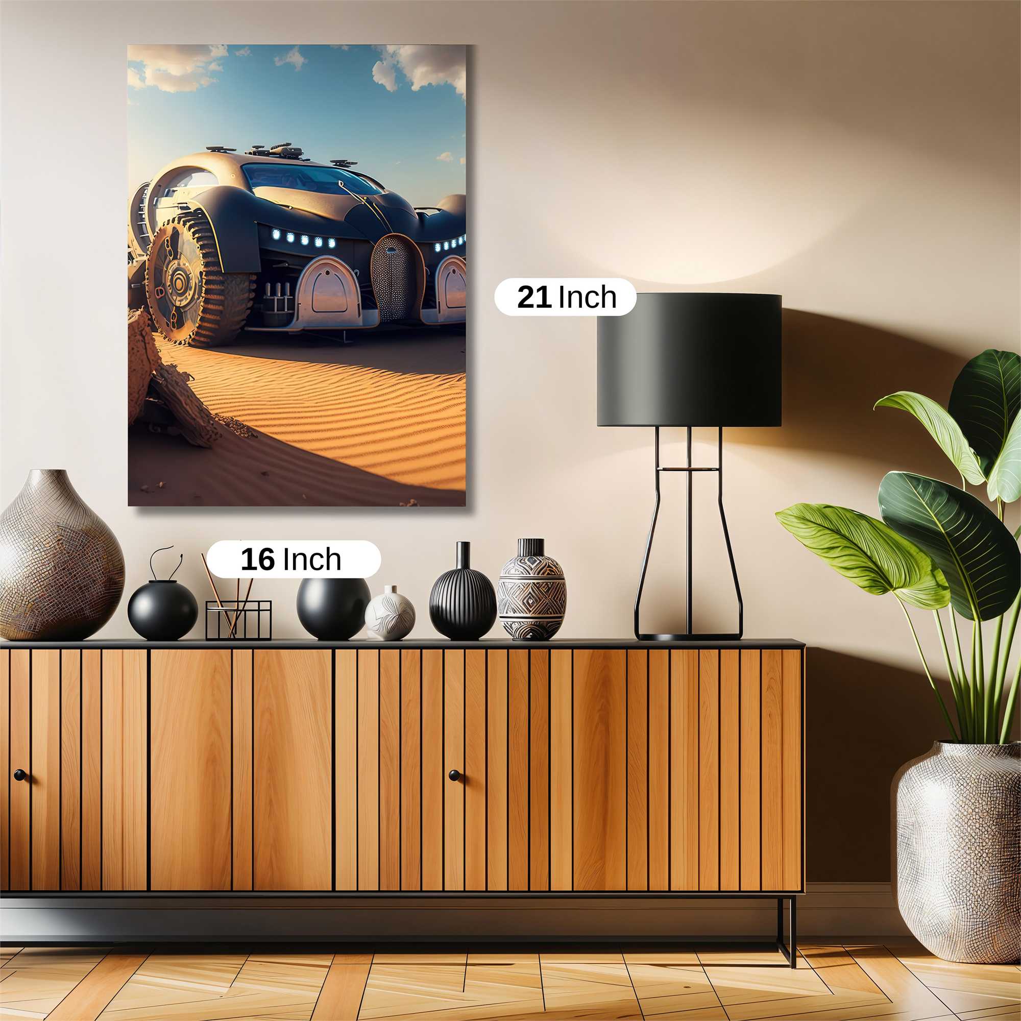 Desert Beast Safe Wall Magnetic / M