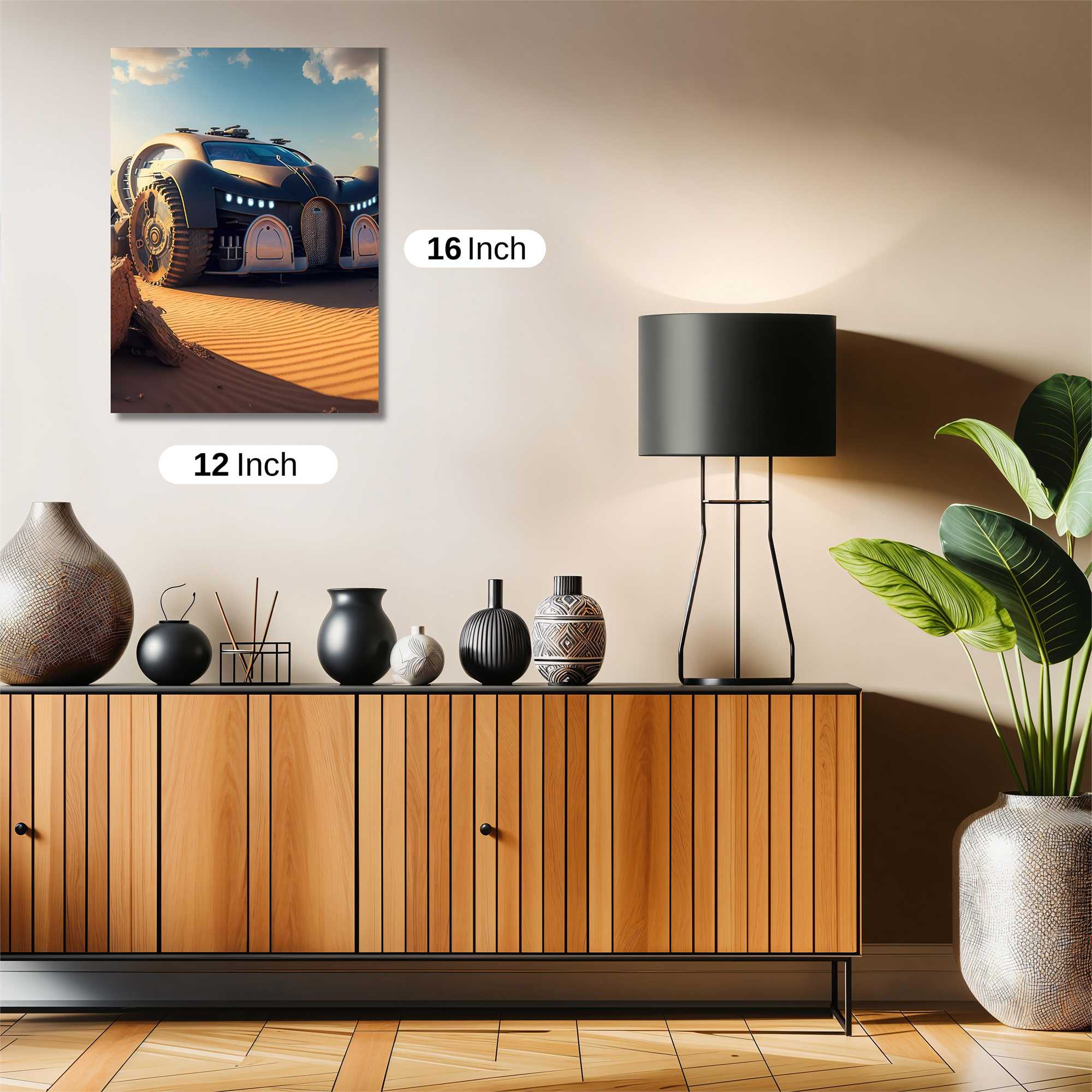 Desert Beast Safe Wall Magnetic / M