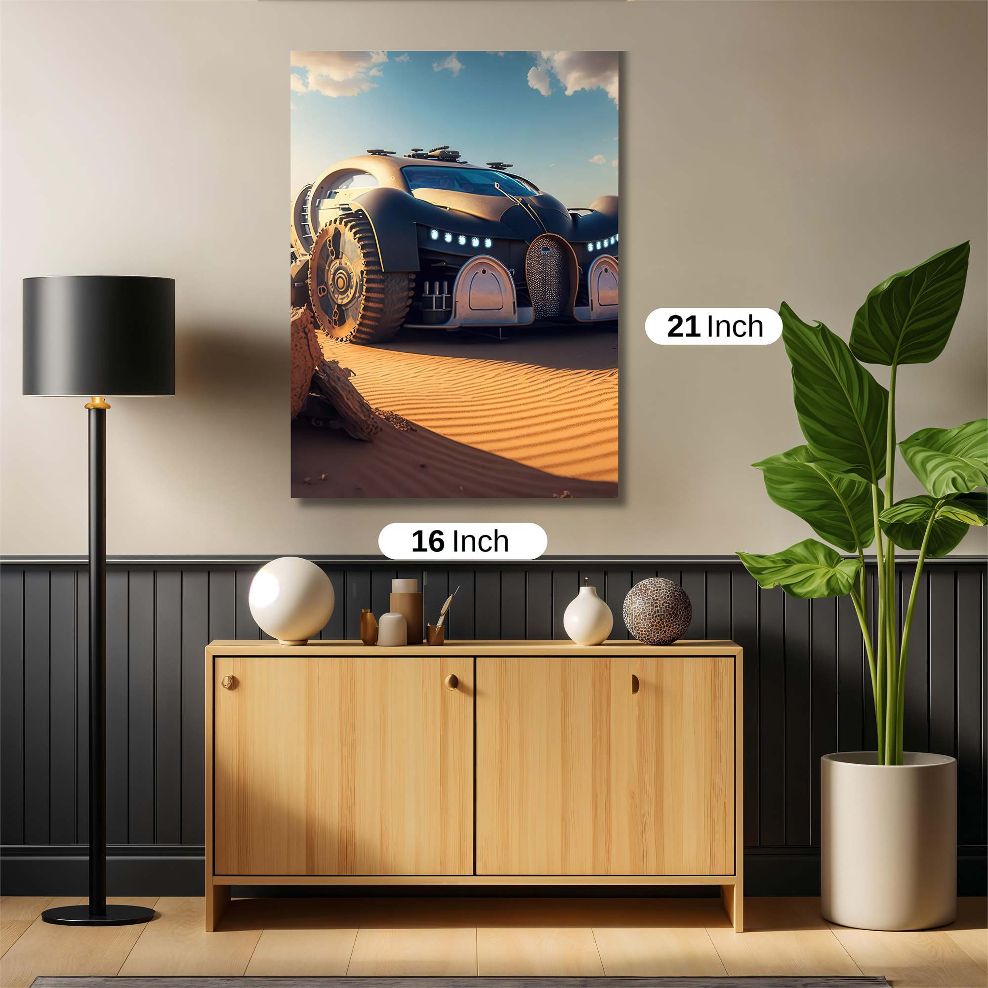 Desert Beast Safe Wall Magnetic / M