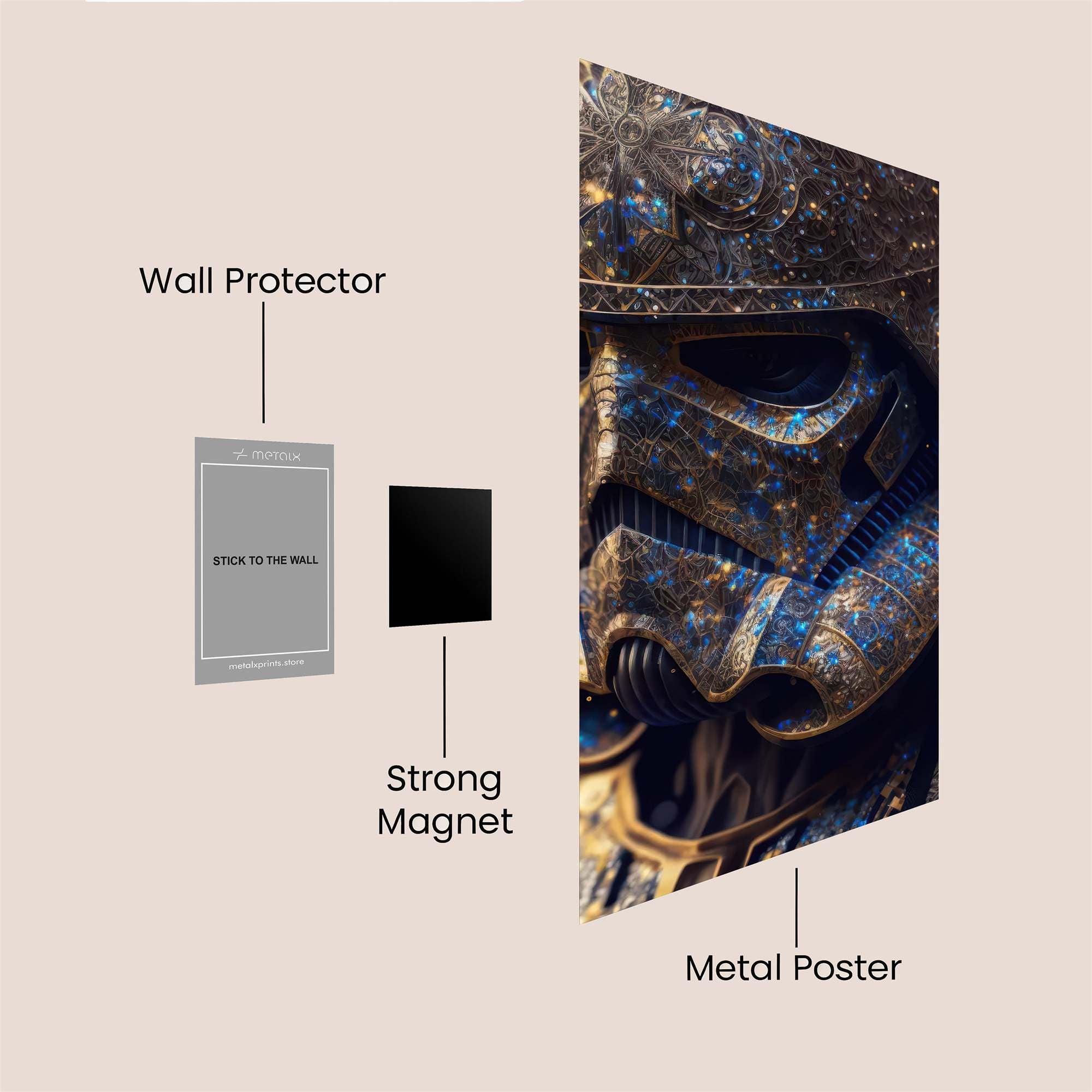 Darth Regal Safe Wall Magnetic / M