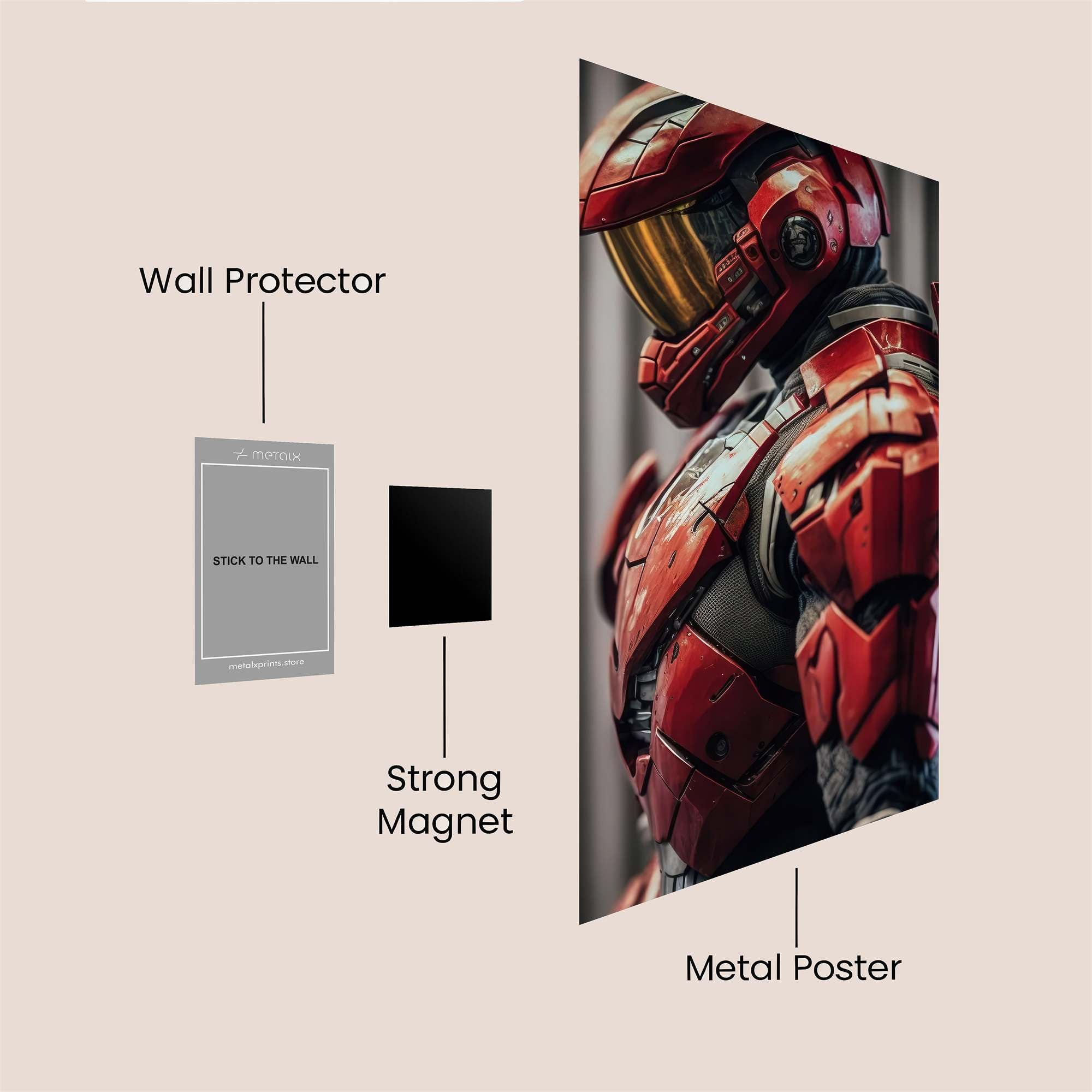 Spartan Valor Safe Wall Magnetic / M
