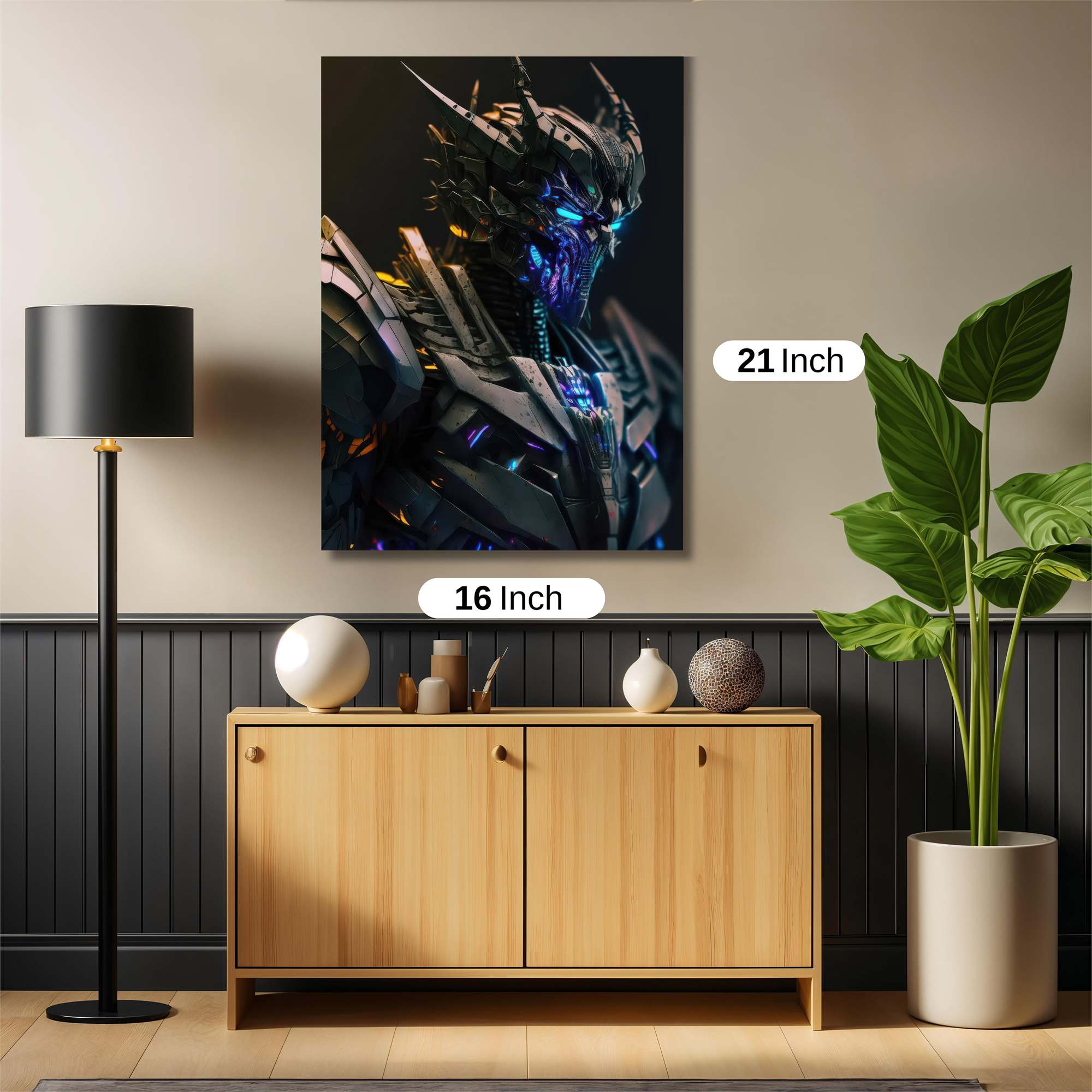 Megatron Menace Safe Wall Magnetic / M