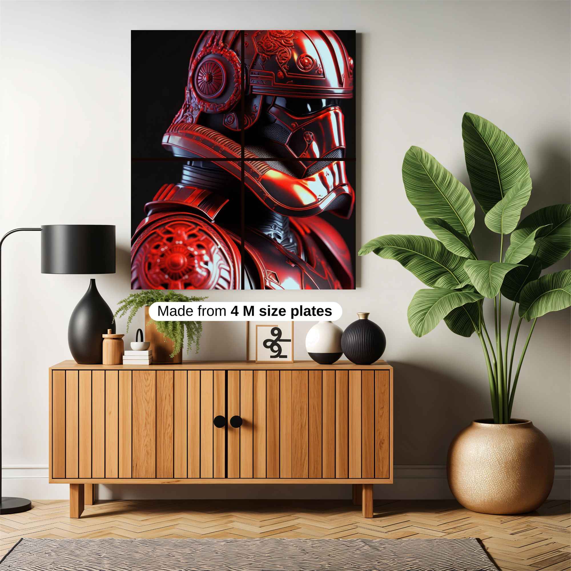 Samurai Valor Safe Wall Magnetic / M