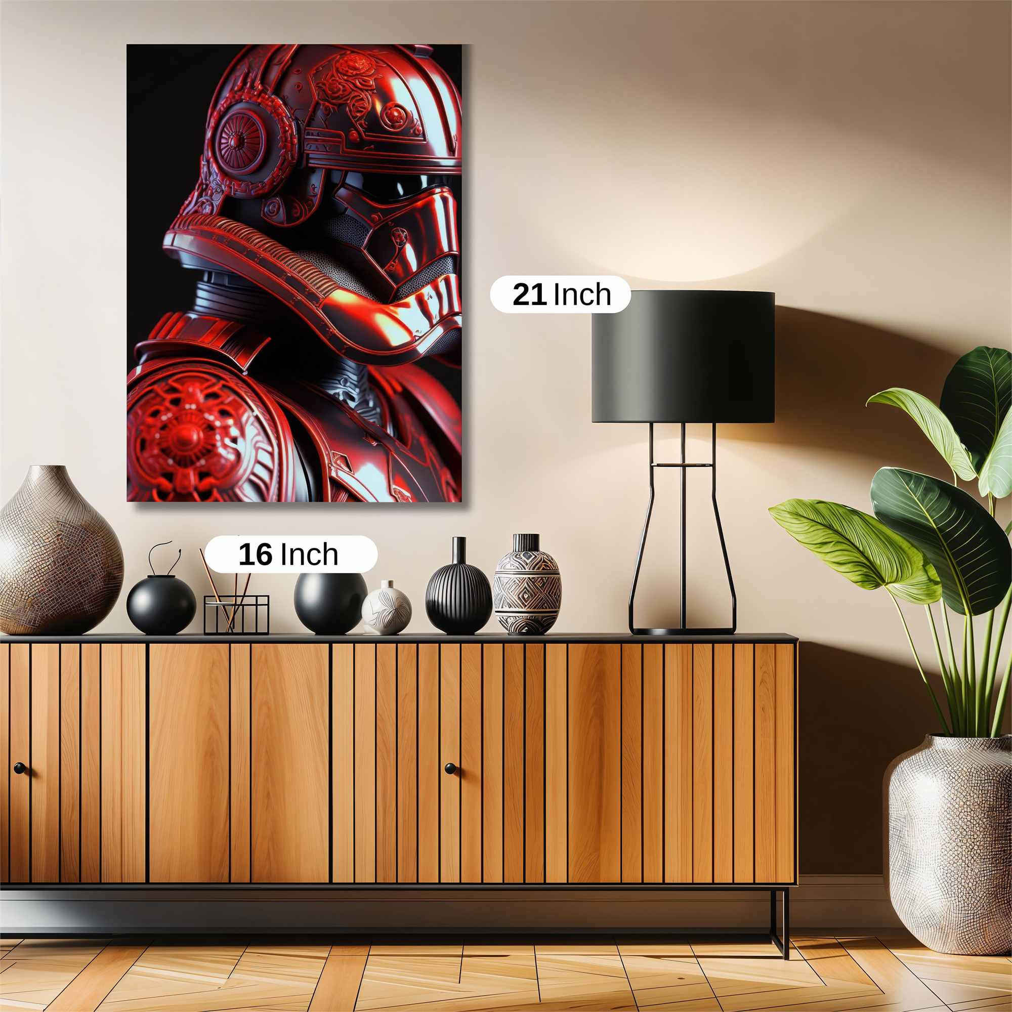 Samurai Valor Safe Wall Magnetic / M