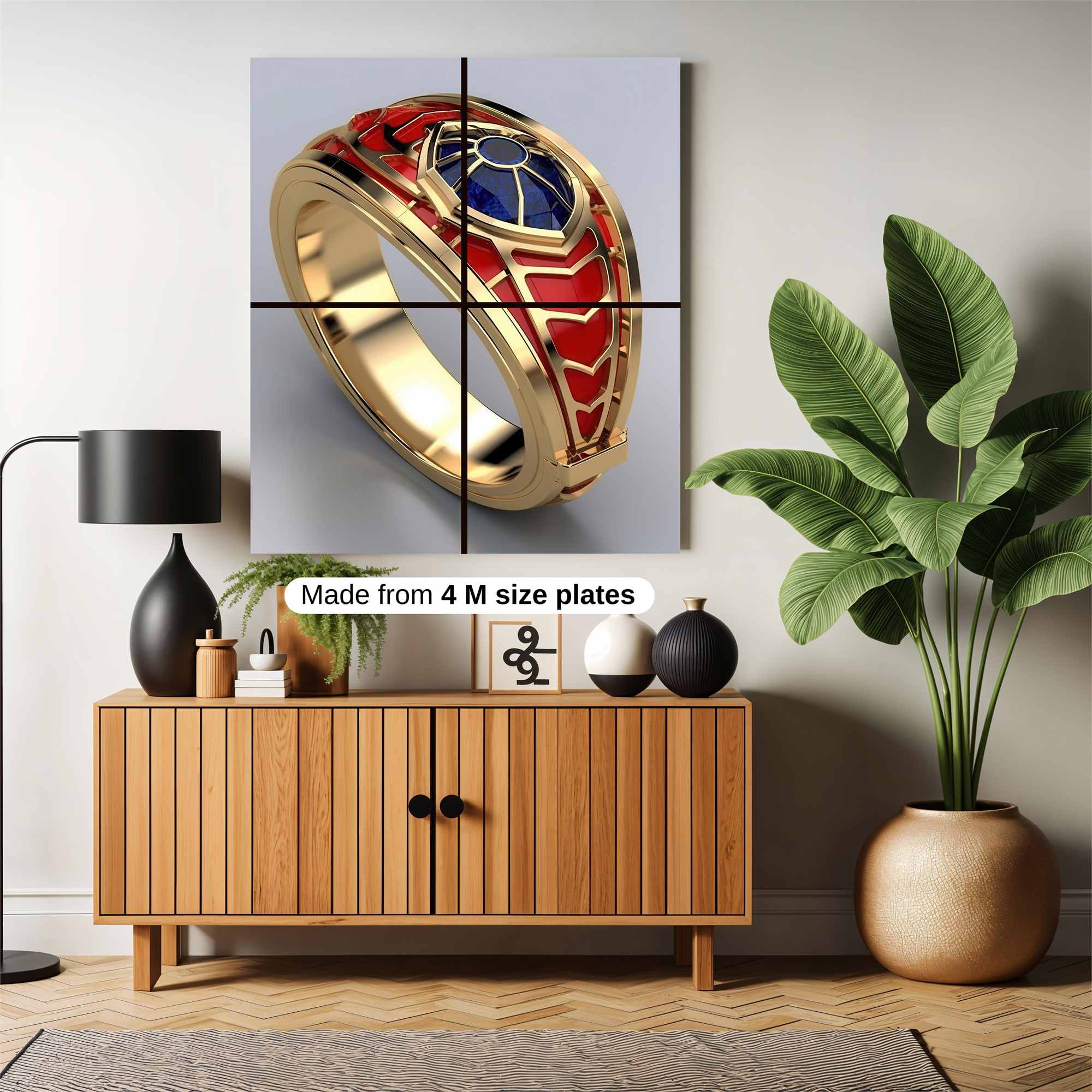 Spider Enchantment Safe Wall Magnetic / M
