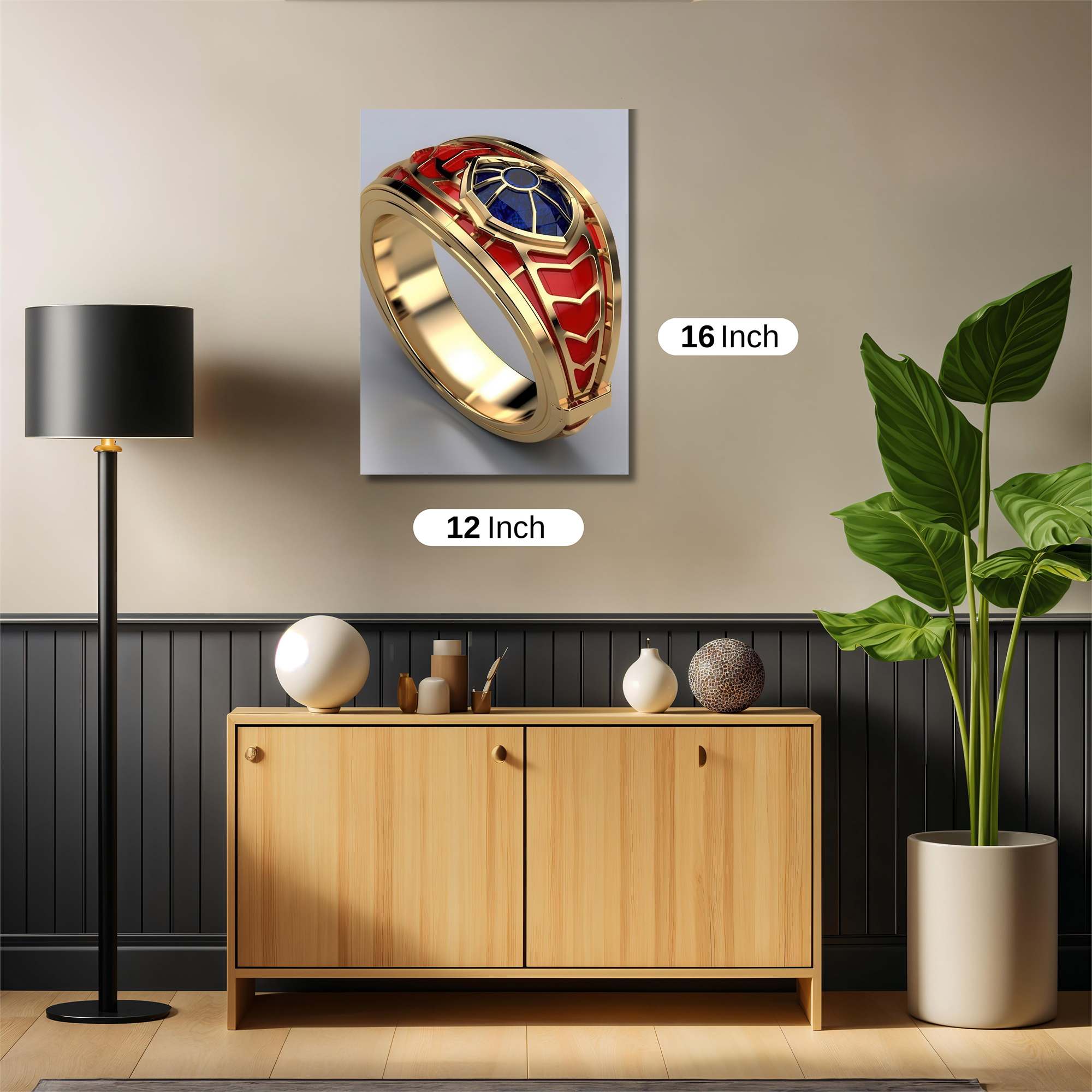 Spider Enchantment Safe Wall Magnetic / M