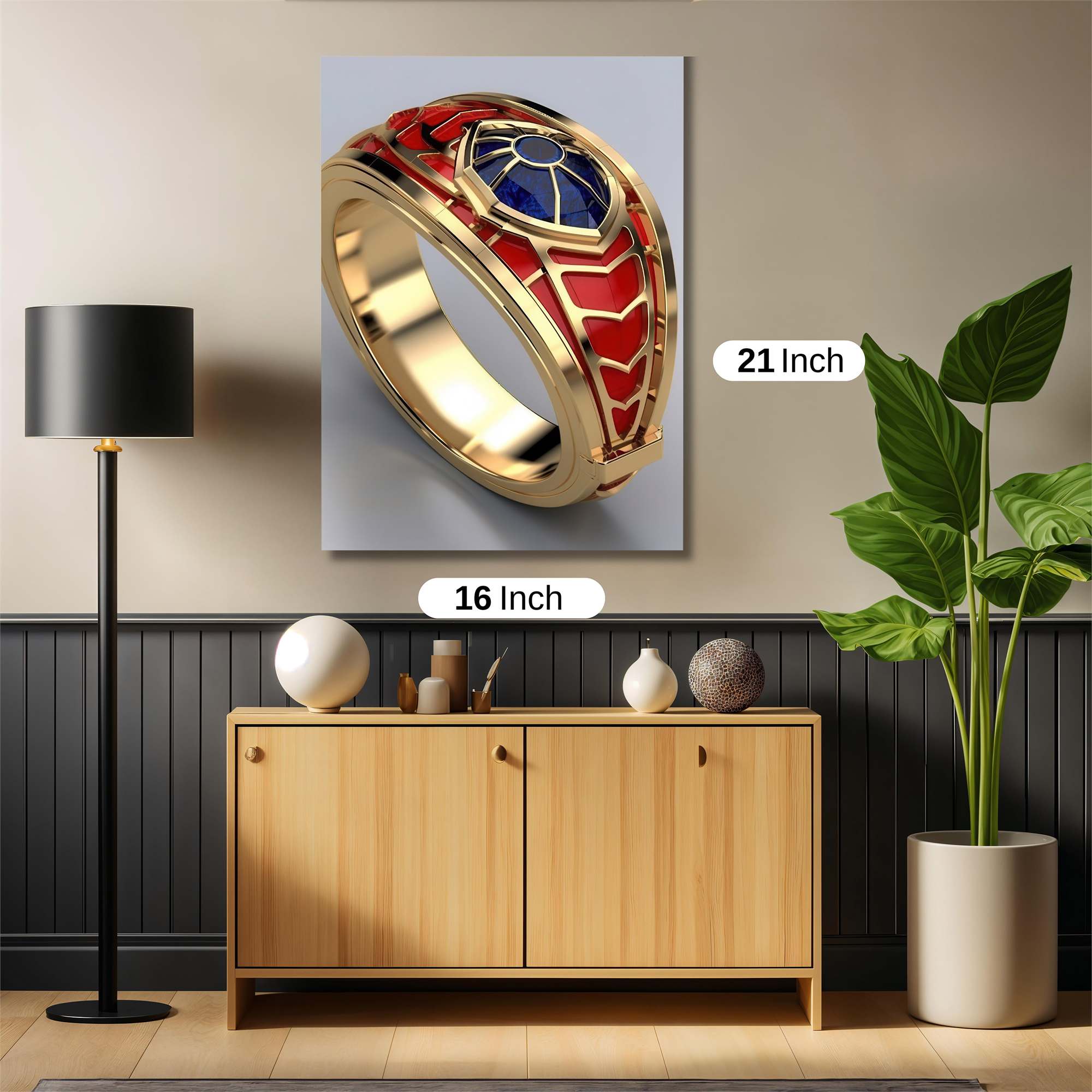 Spider Enchantment Safe Wall Magnetic / M