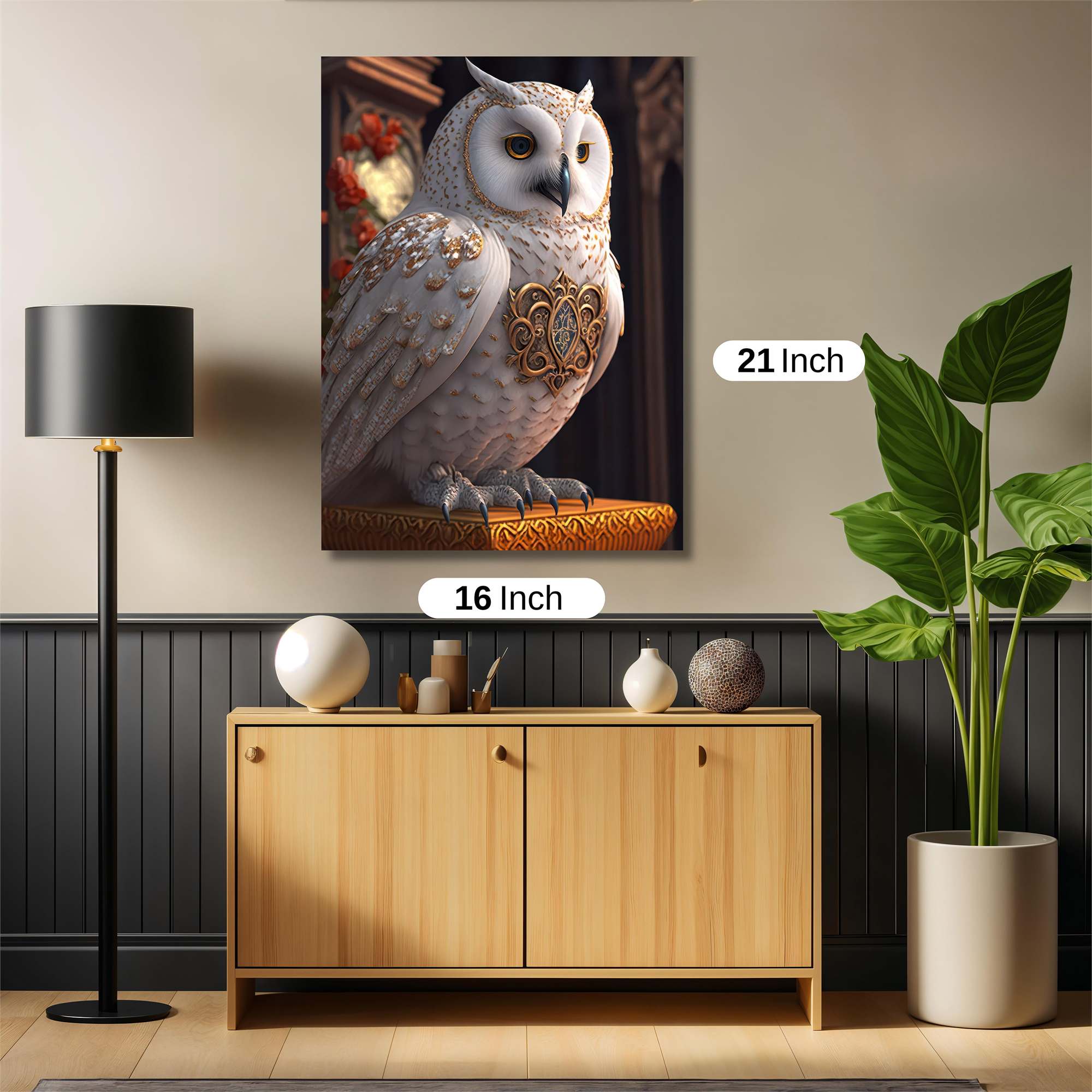 Regal Owl Safe Wall Magnetic / M